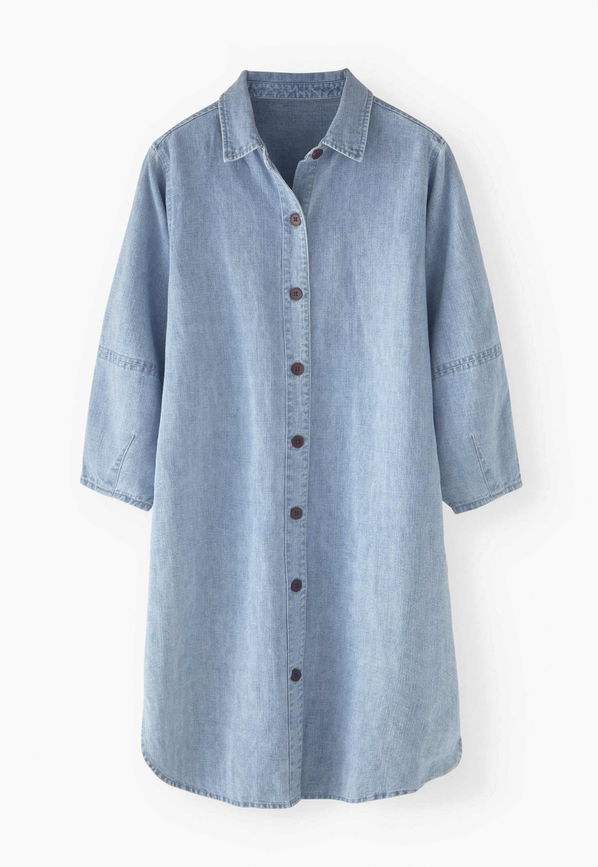 Oversize shirt dress