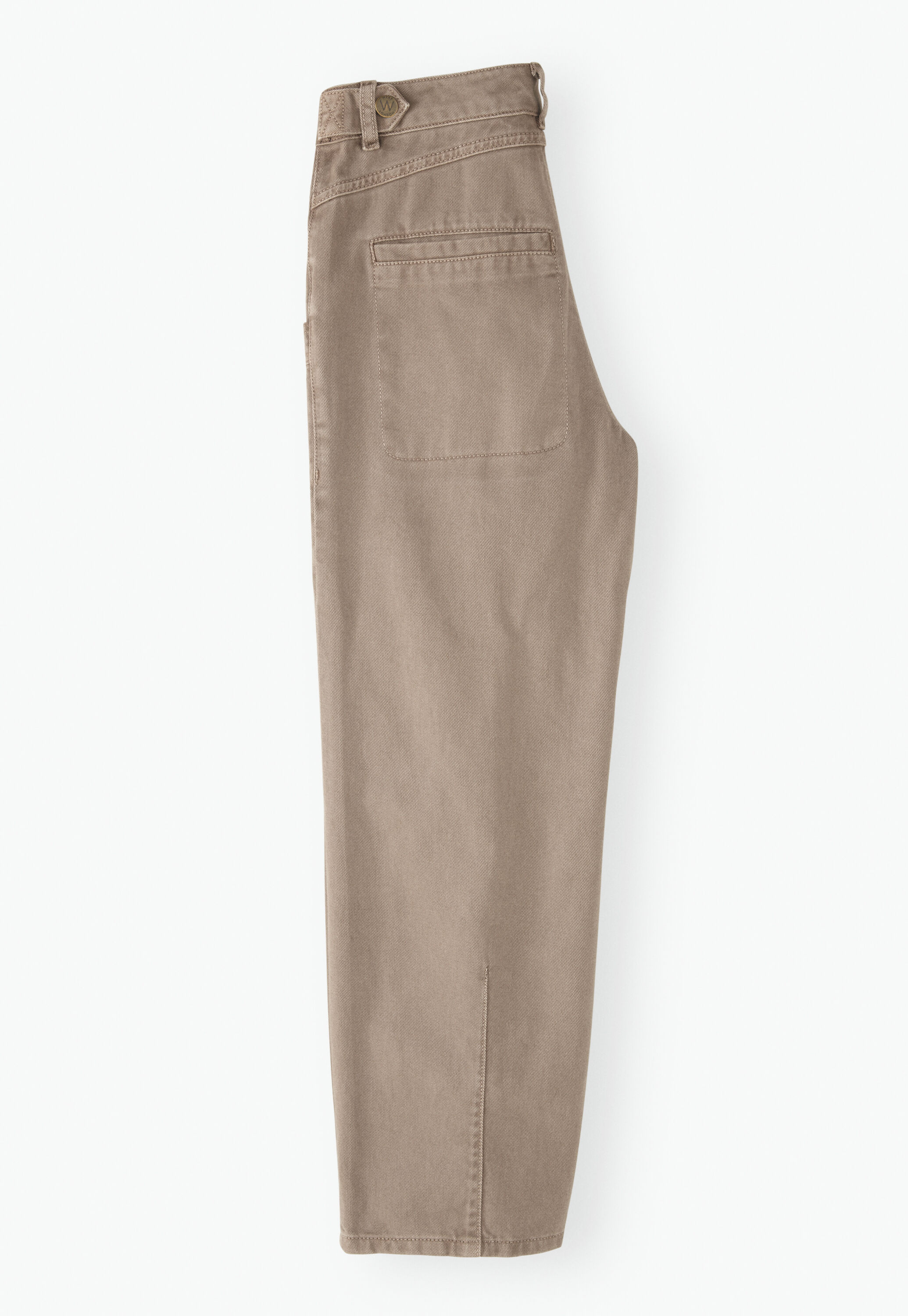 Seamed trousers