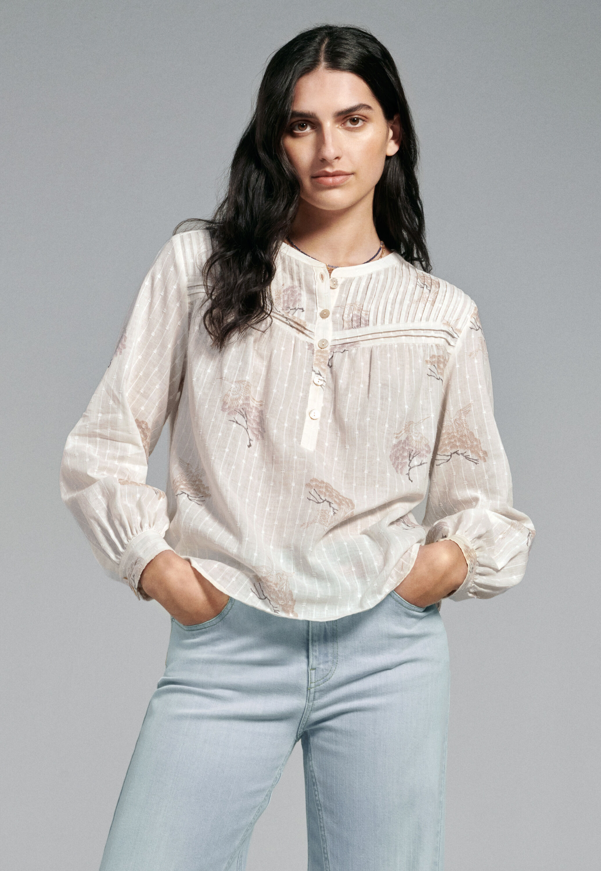 Printed blouse