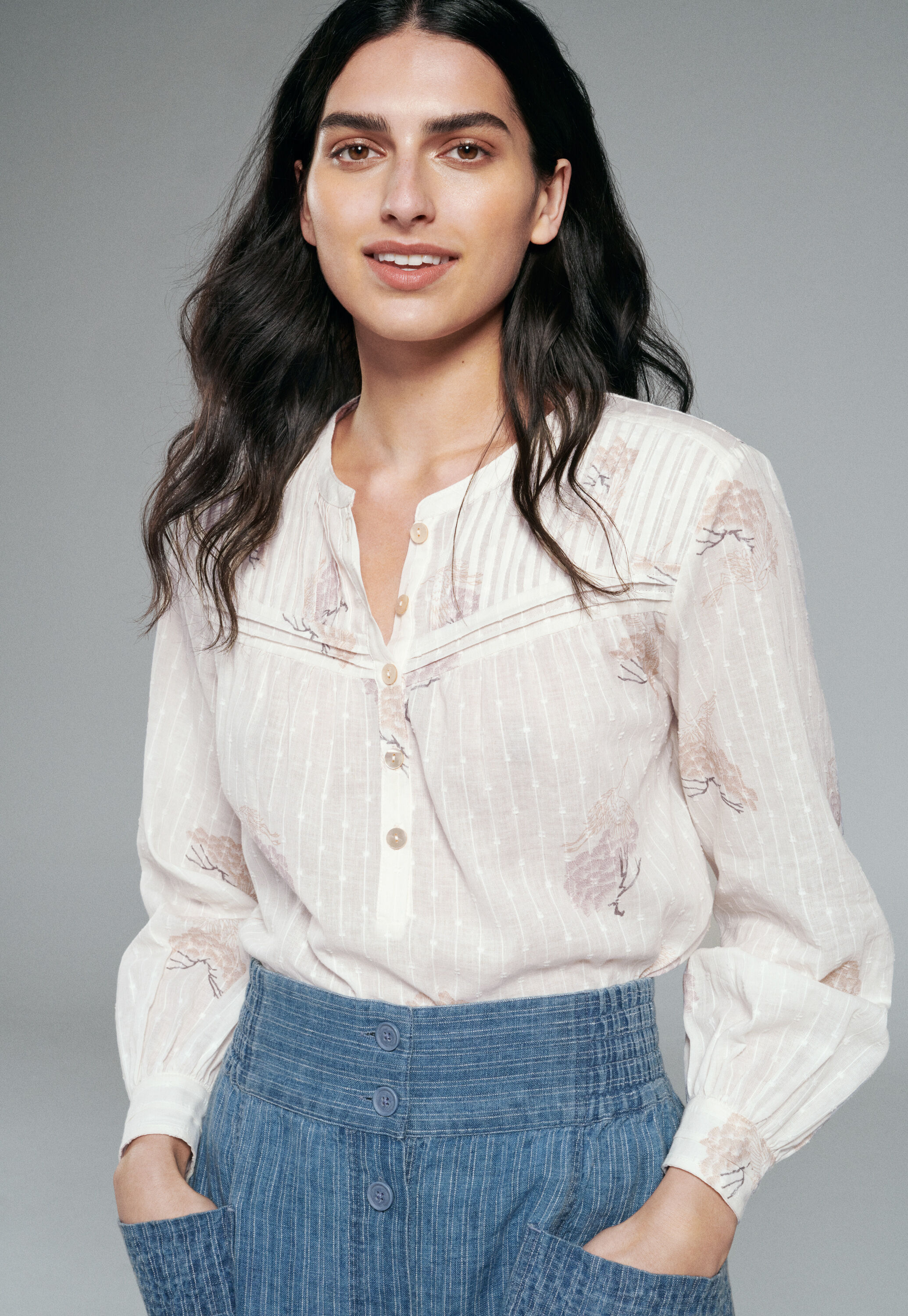 Printed blouse