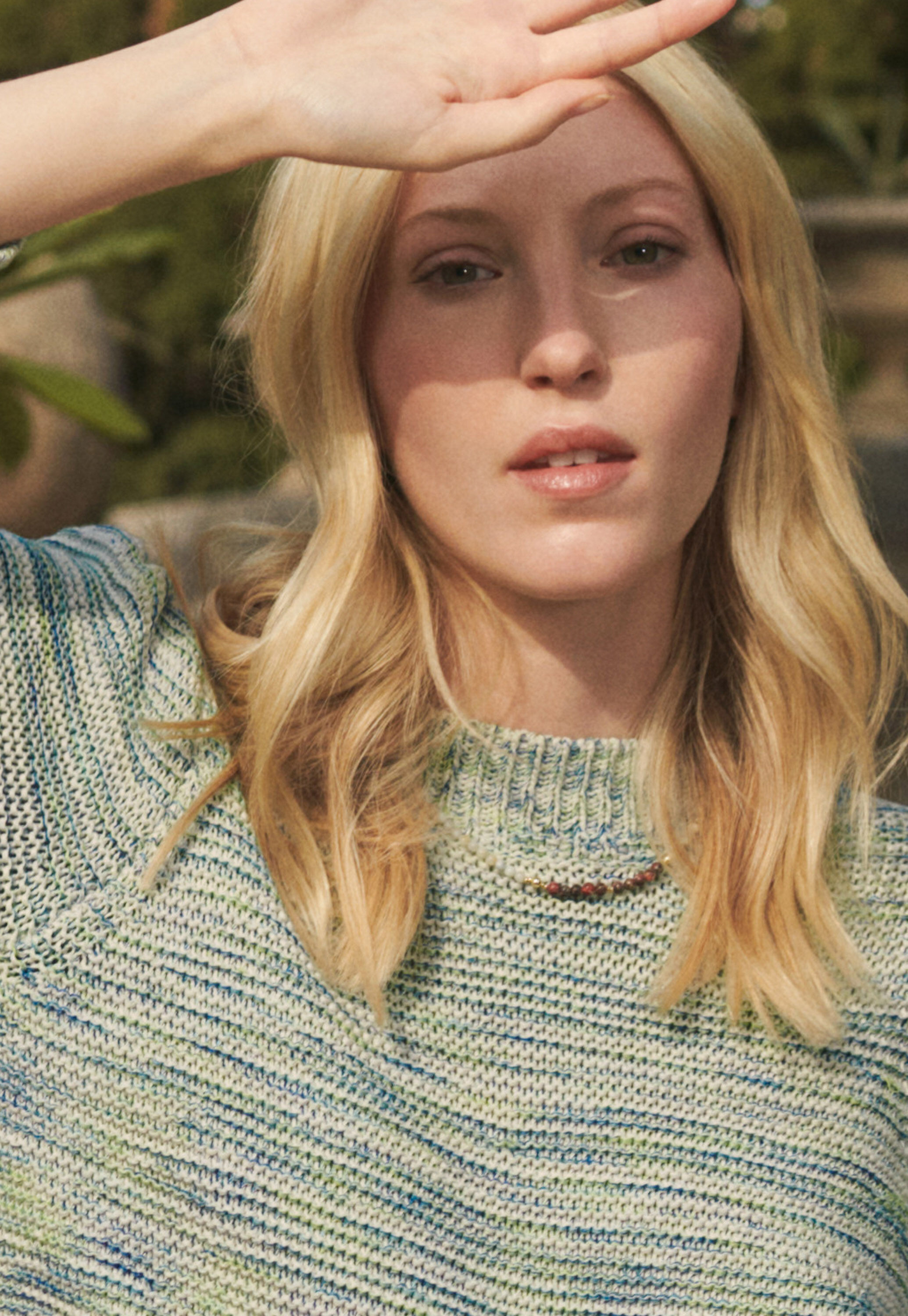 Marled sweater