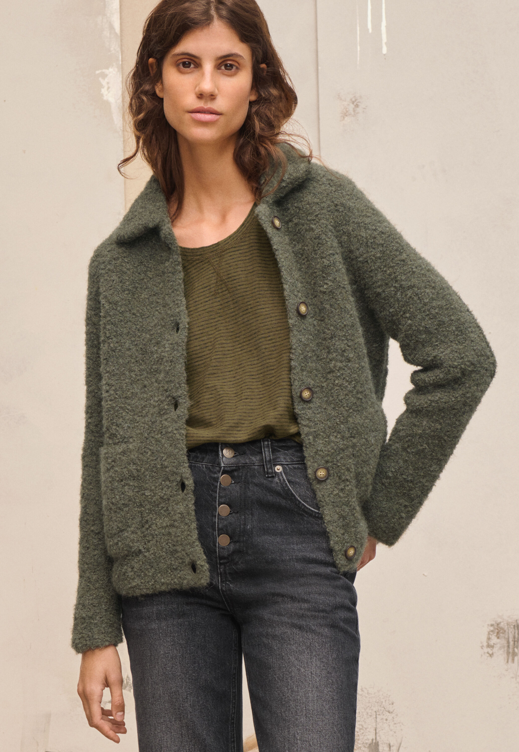 Knitted jacket