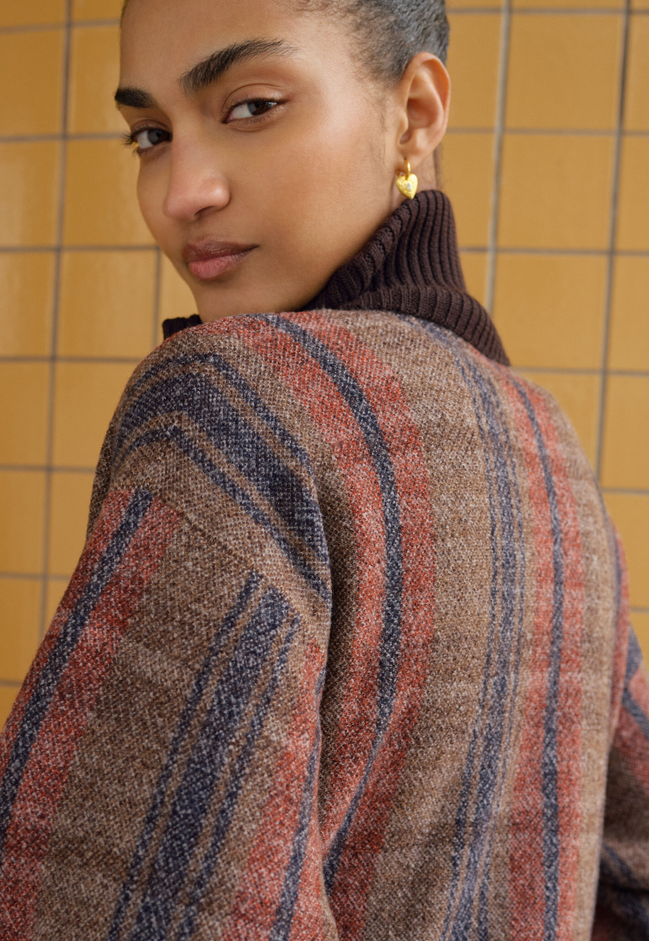 Stripe coat