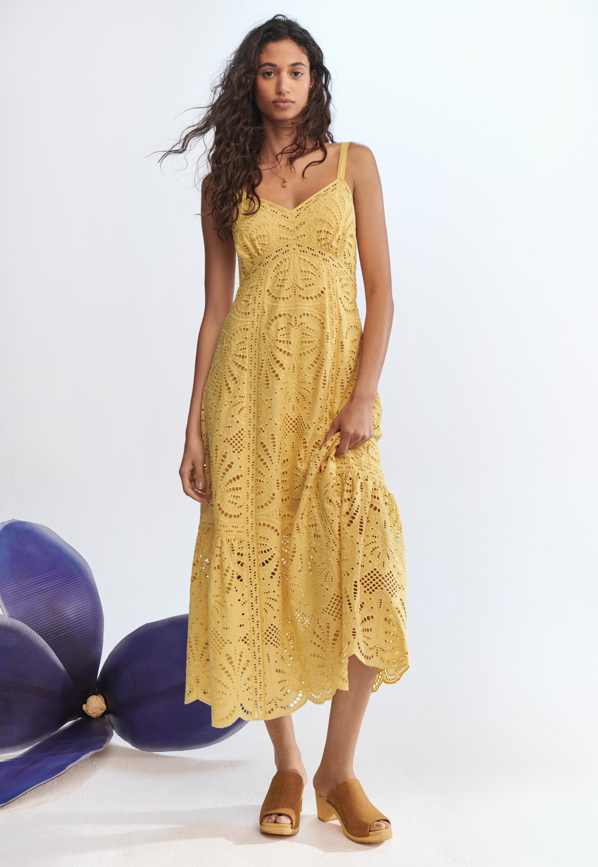 Broderie anglaise dress