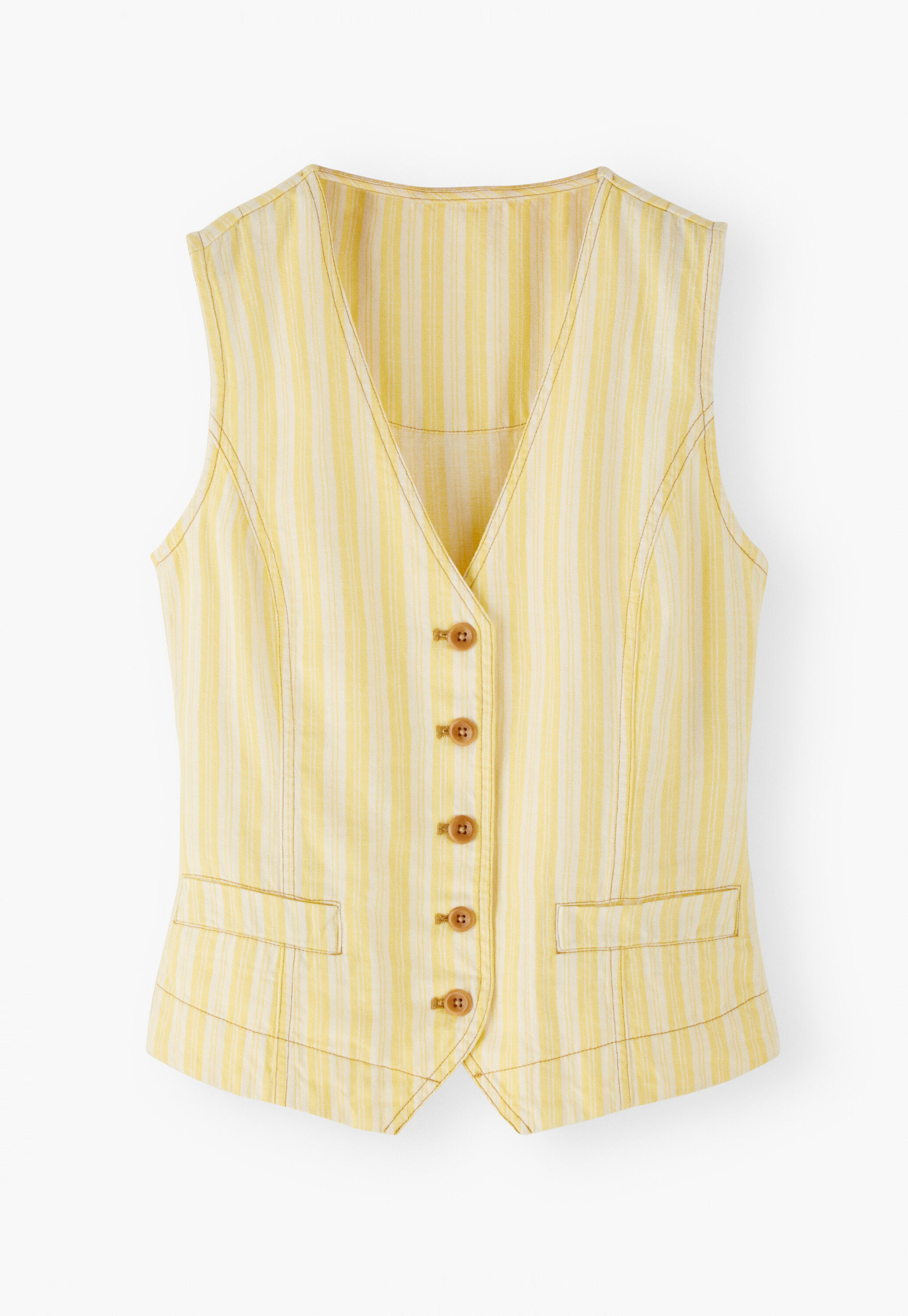 Striped waistcoat