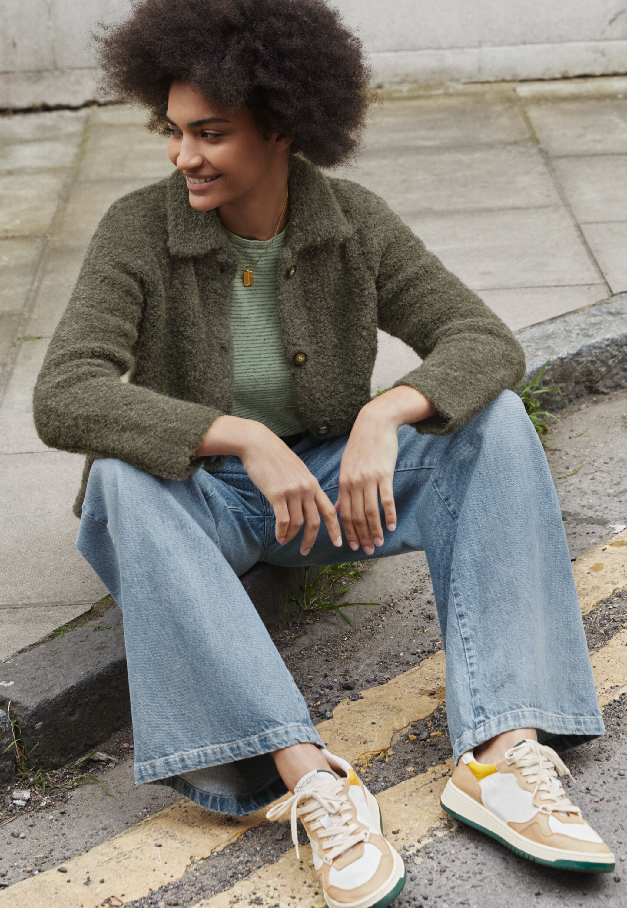 Lace-up trainers