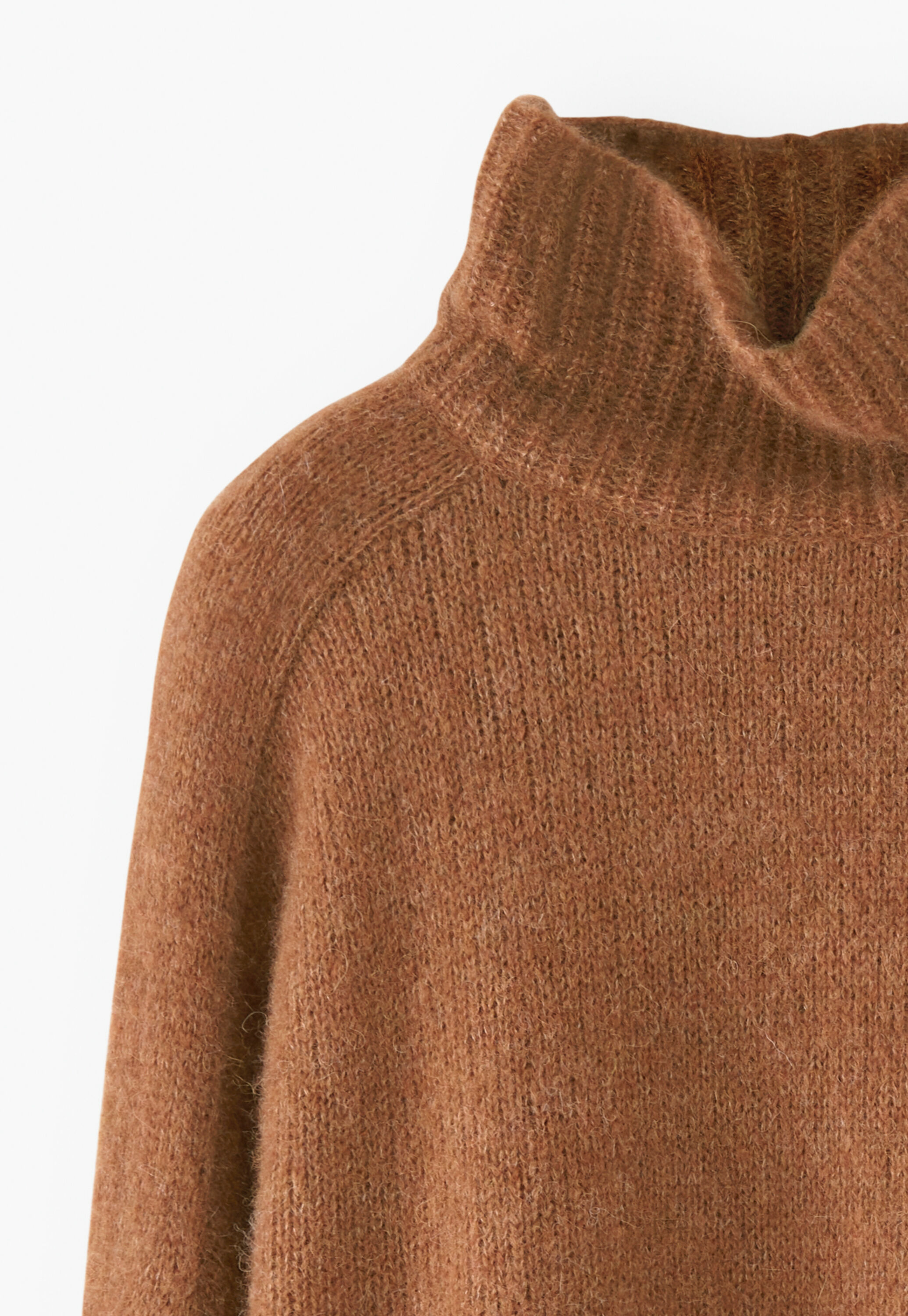 High-neck sweater