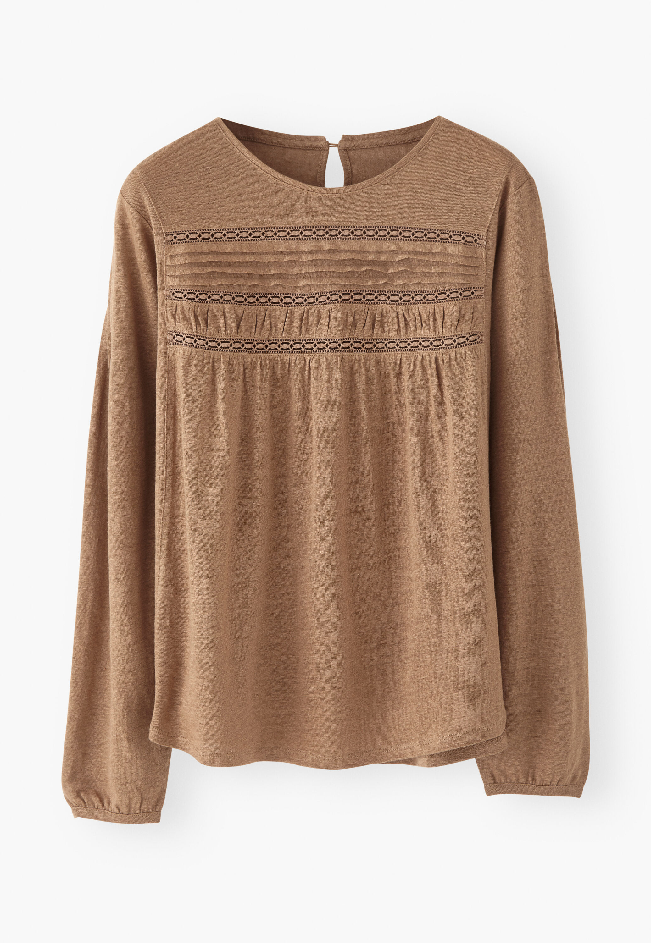 Lace-detail top