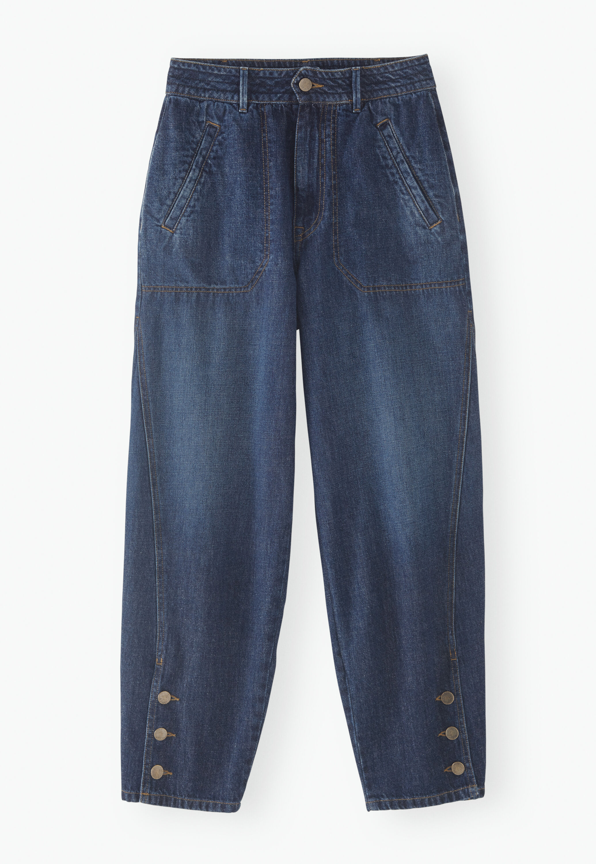 Relaxed carrot jeans