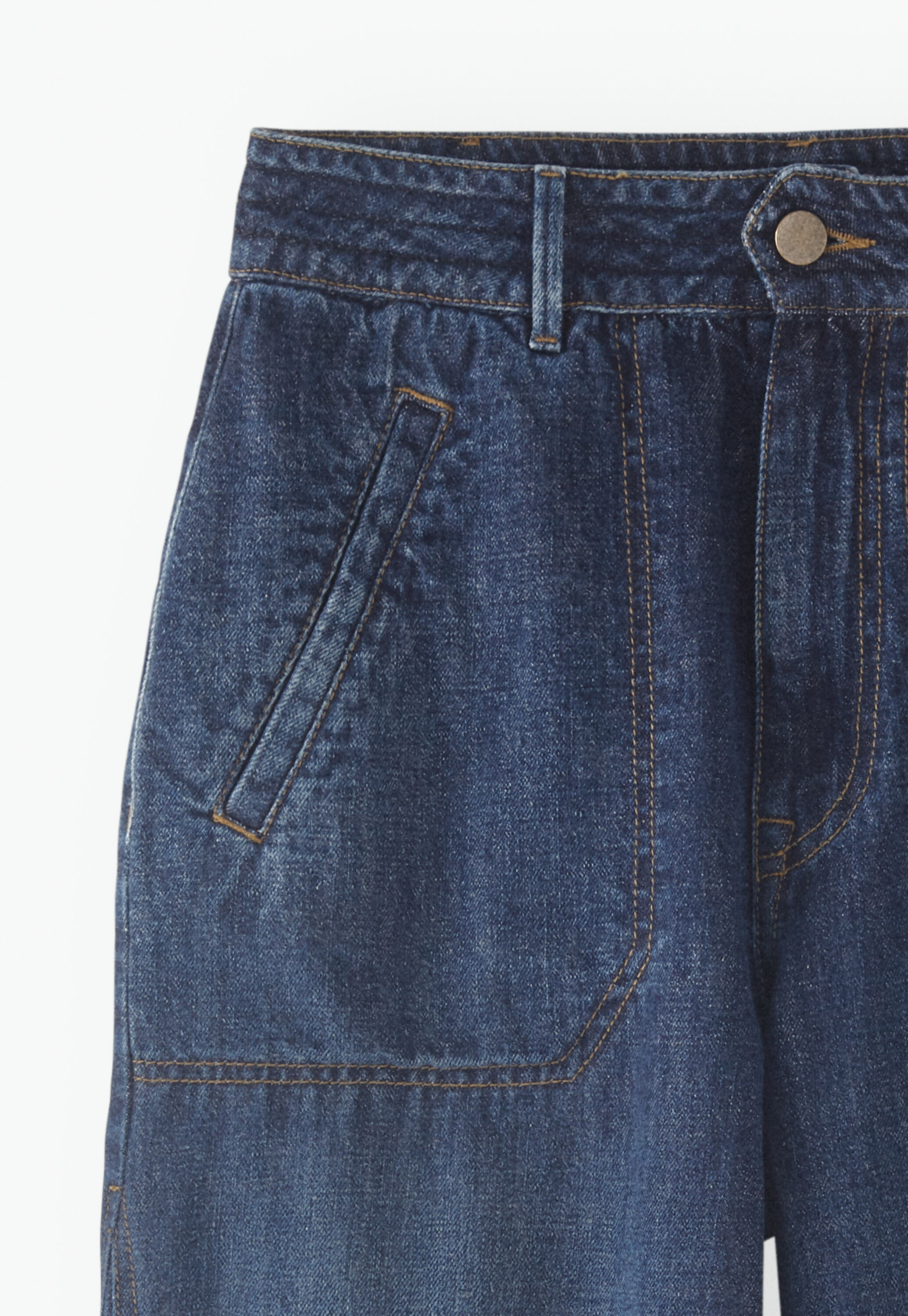 Relaxed carrot jeans