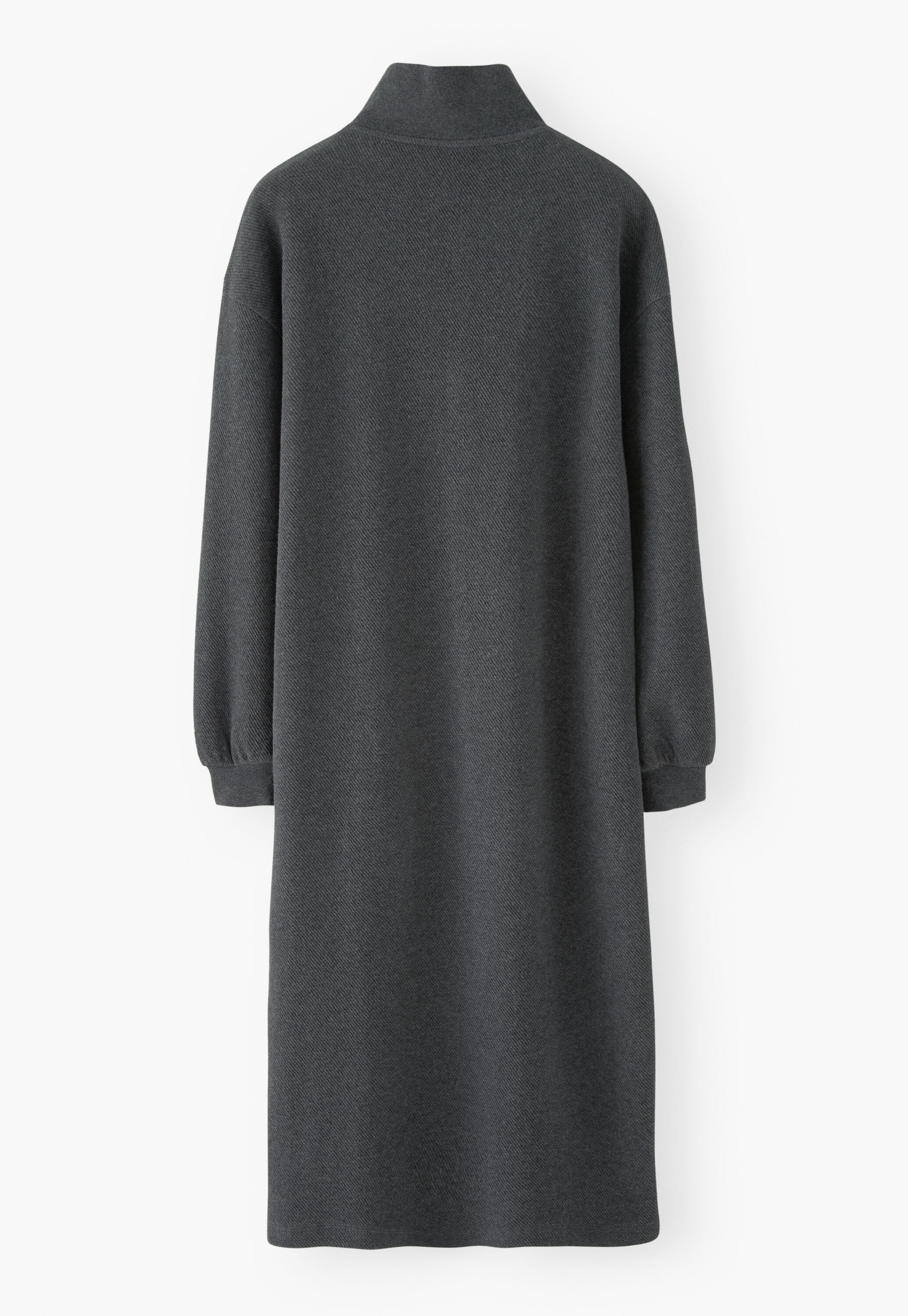 Funnel-neck dress