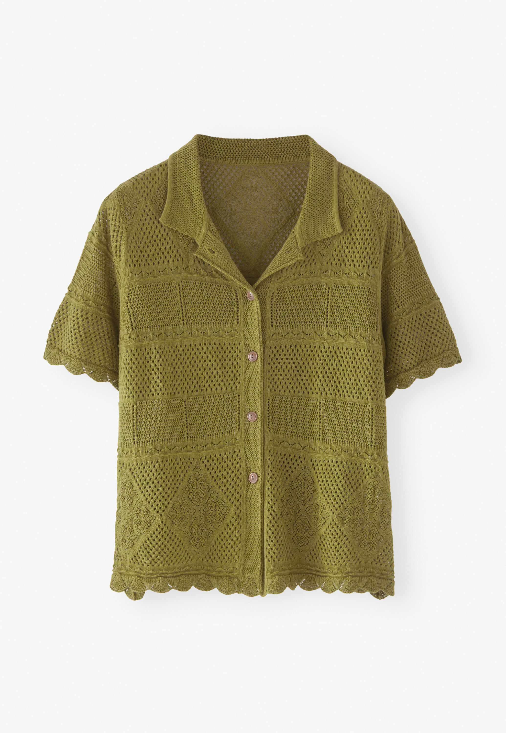 Knitted shirt