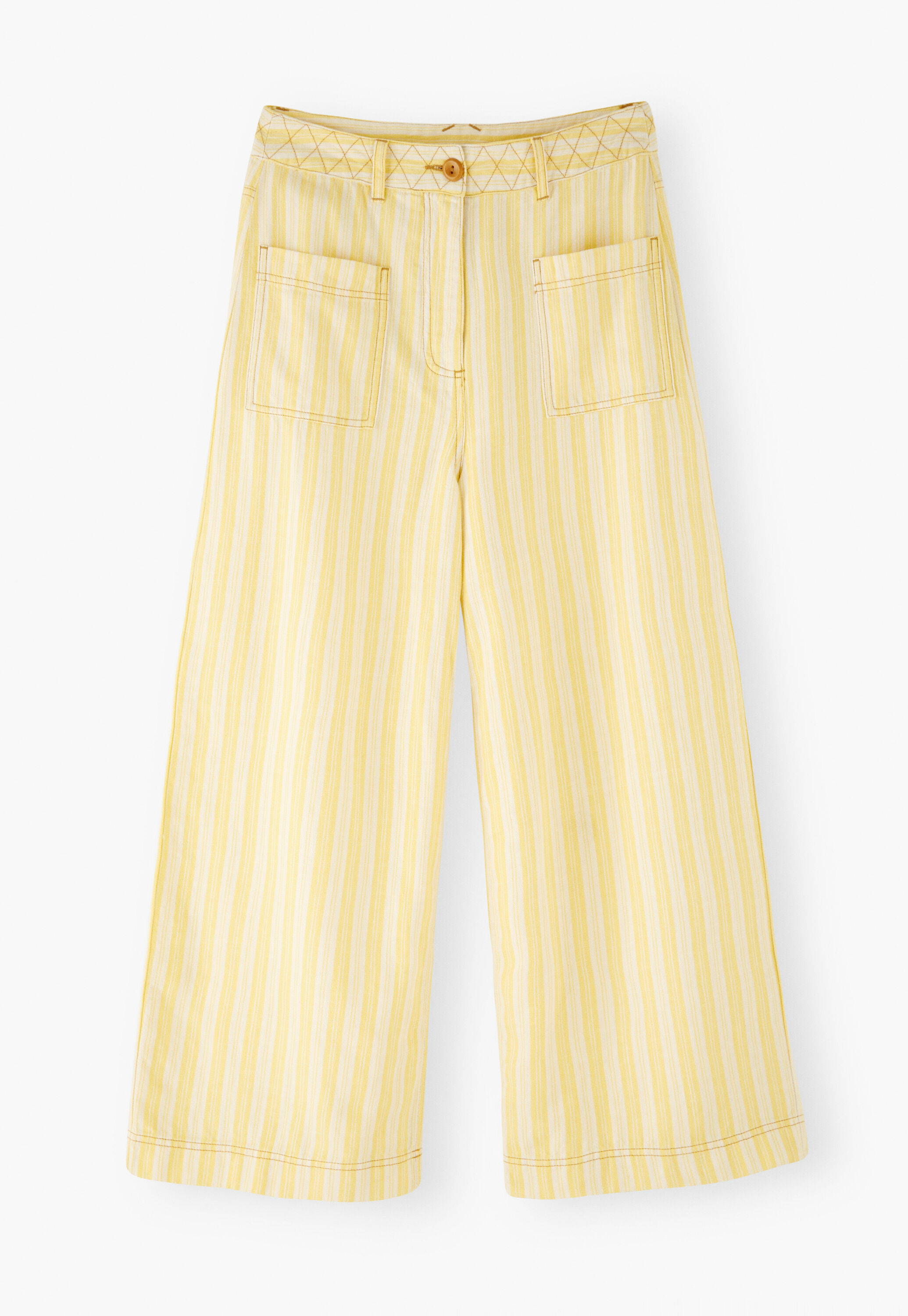 Striped trousers