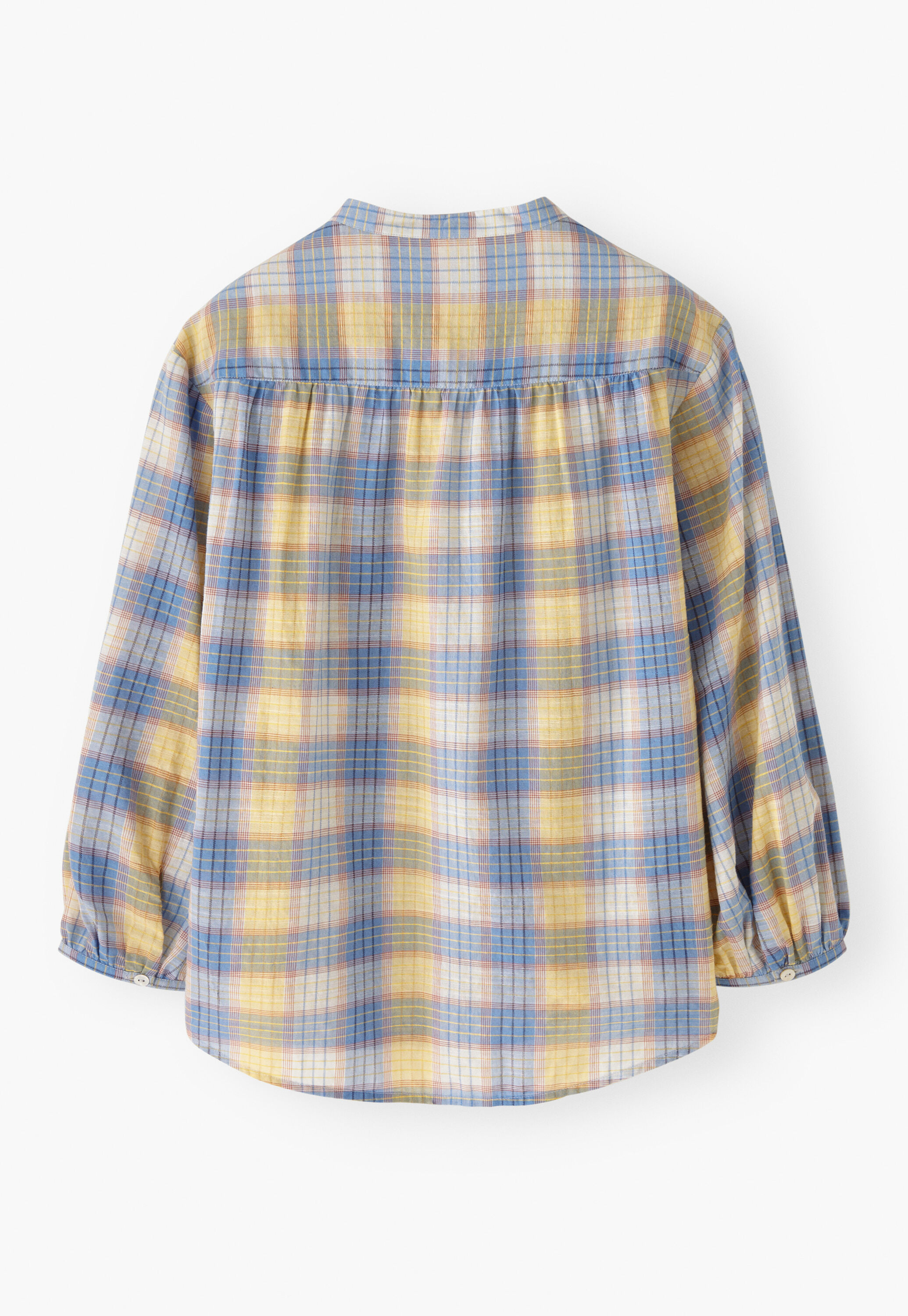 Checked boyfriend shirt