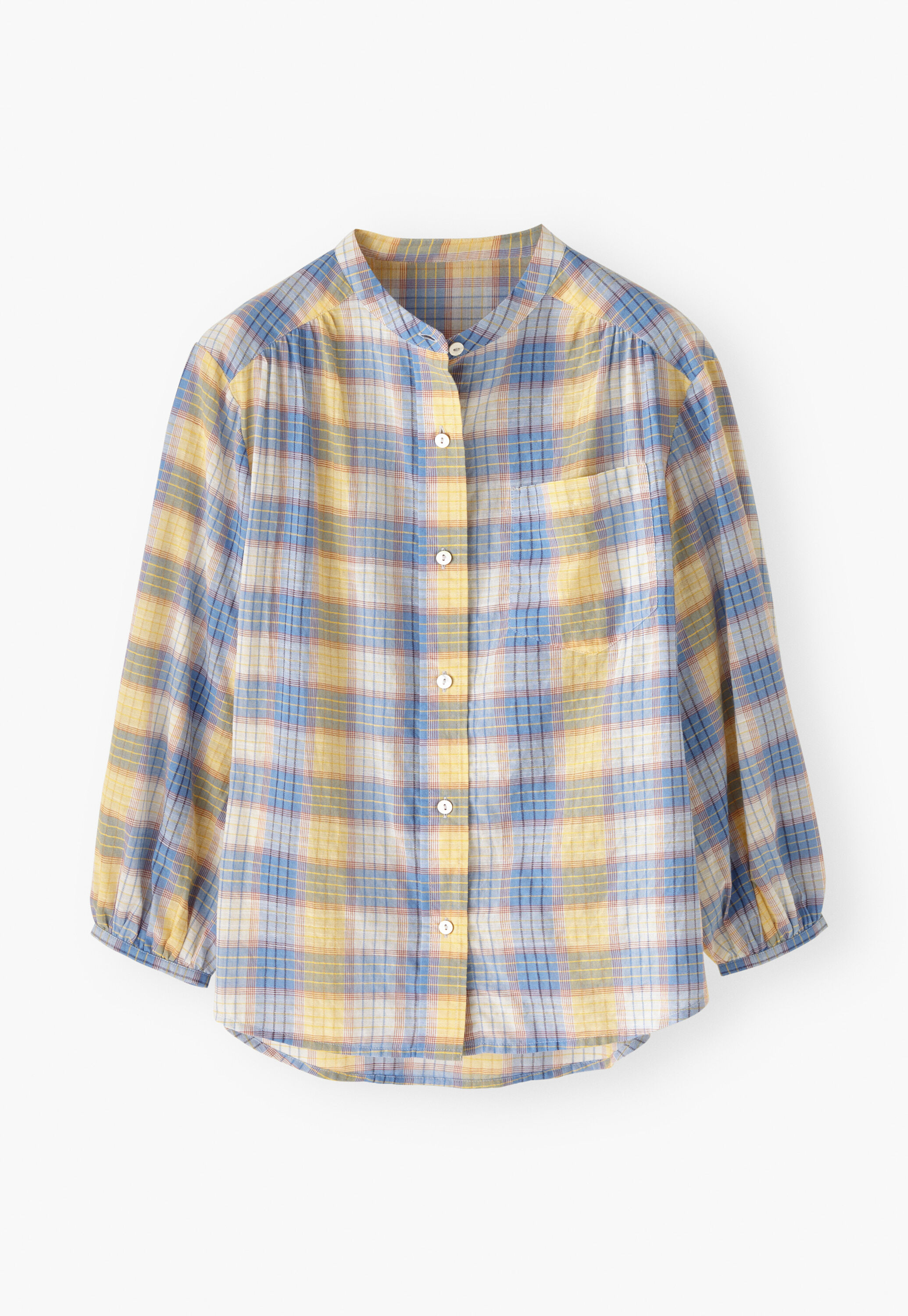 Checked boyfriend shirt