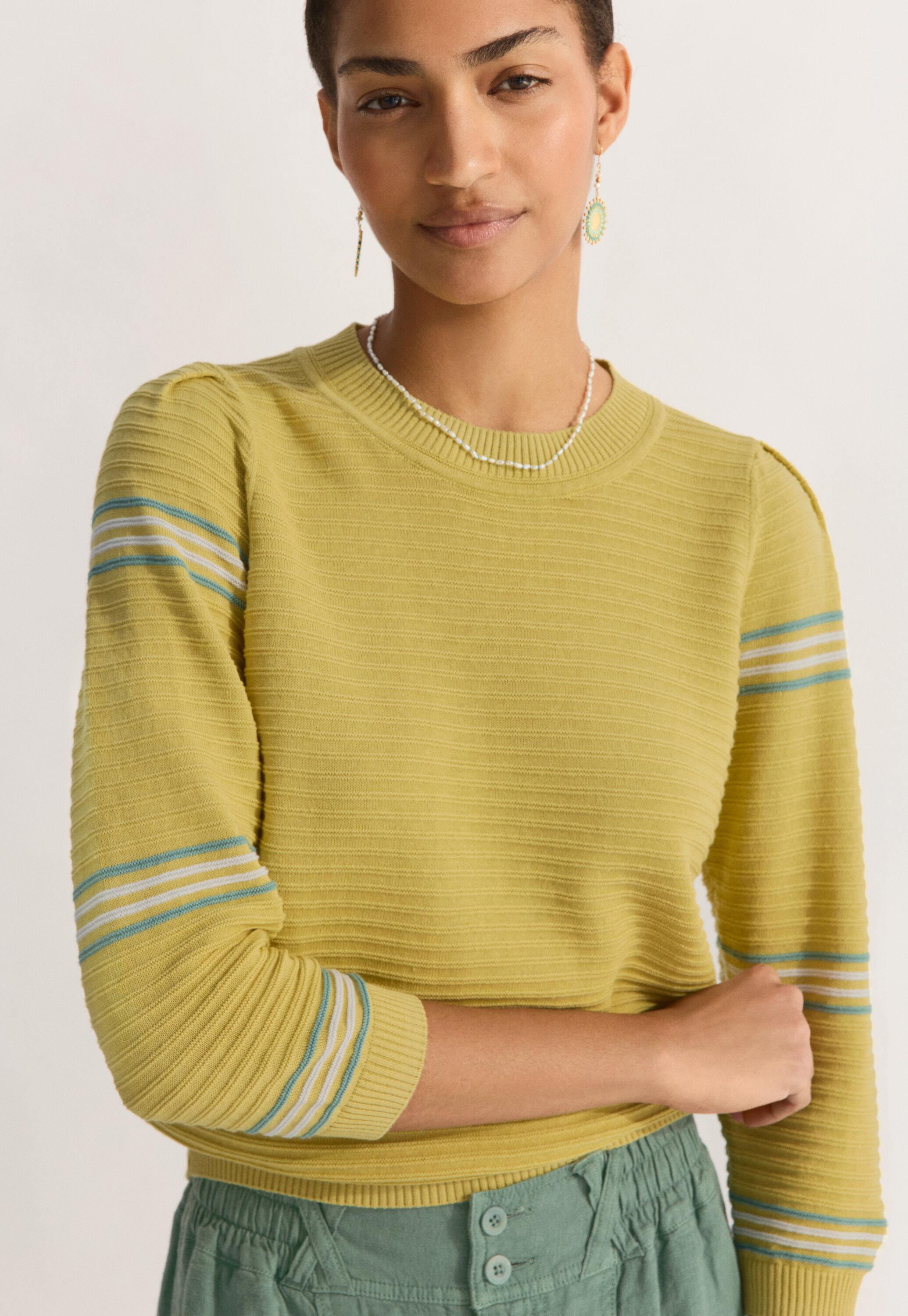 Striped sweater