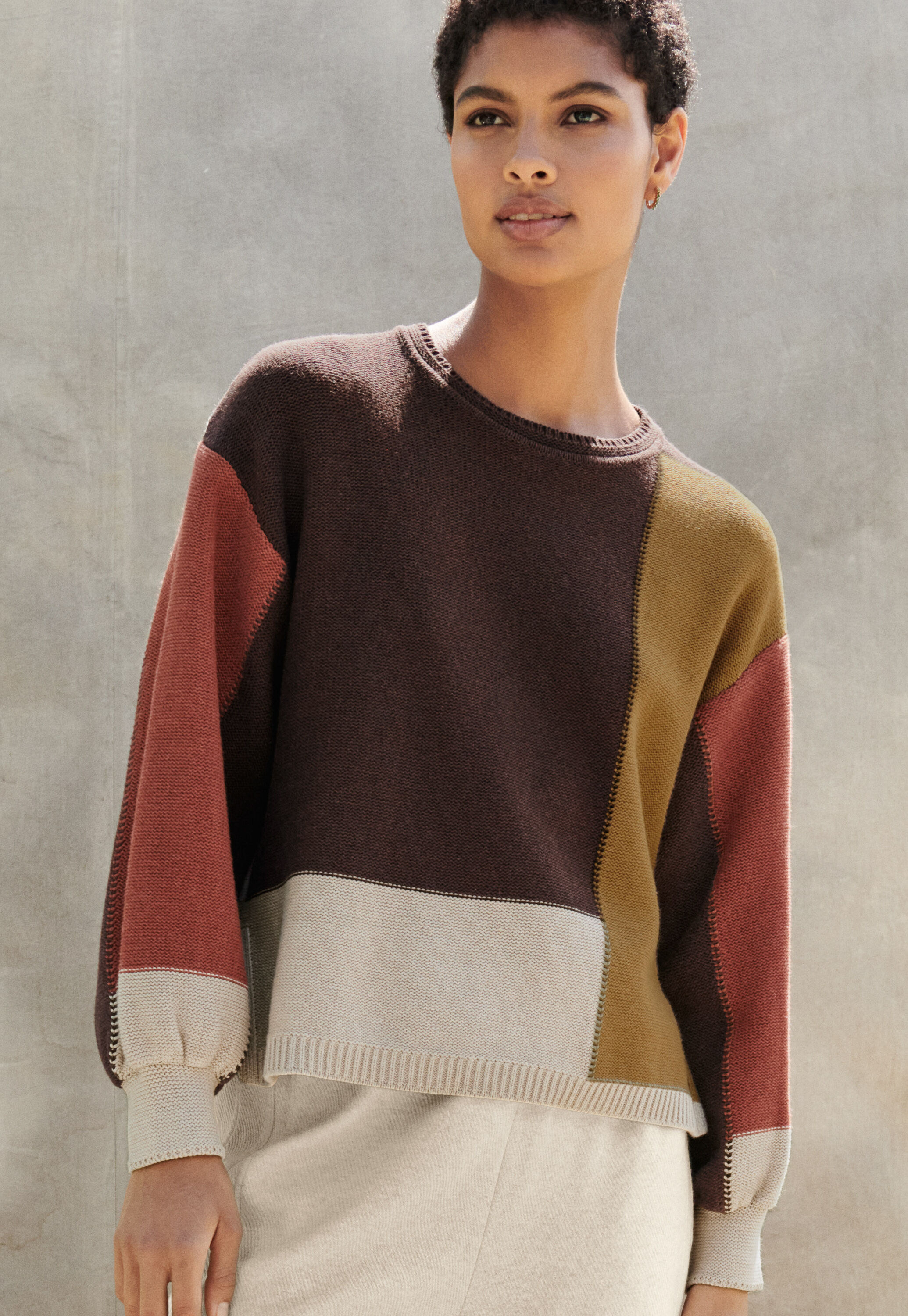 Intarsia sweater
