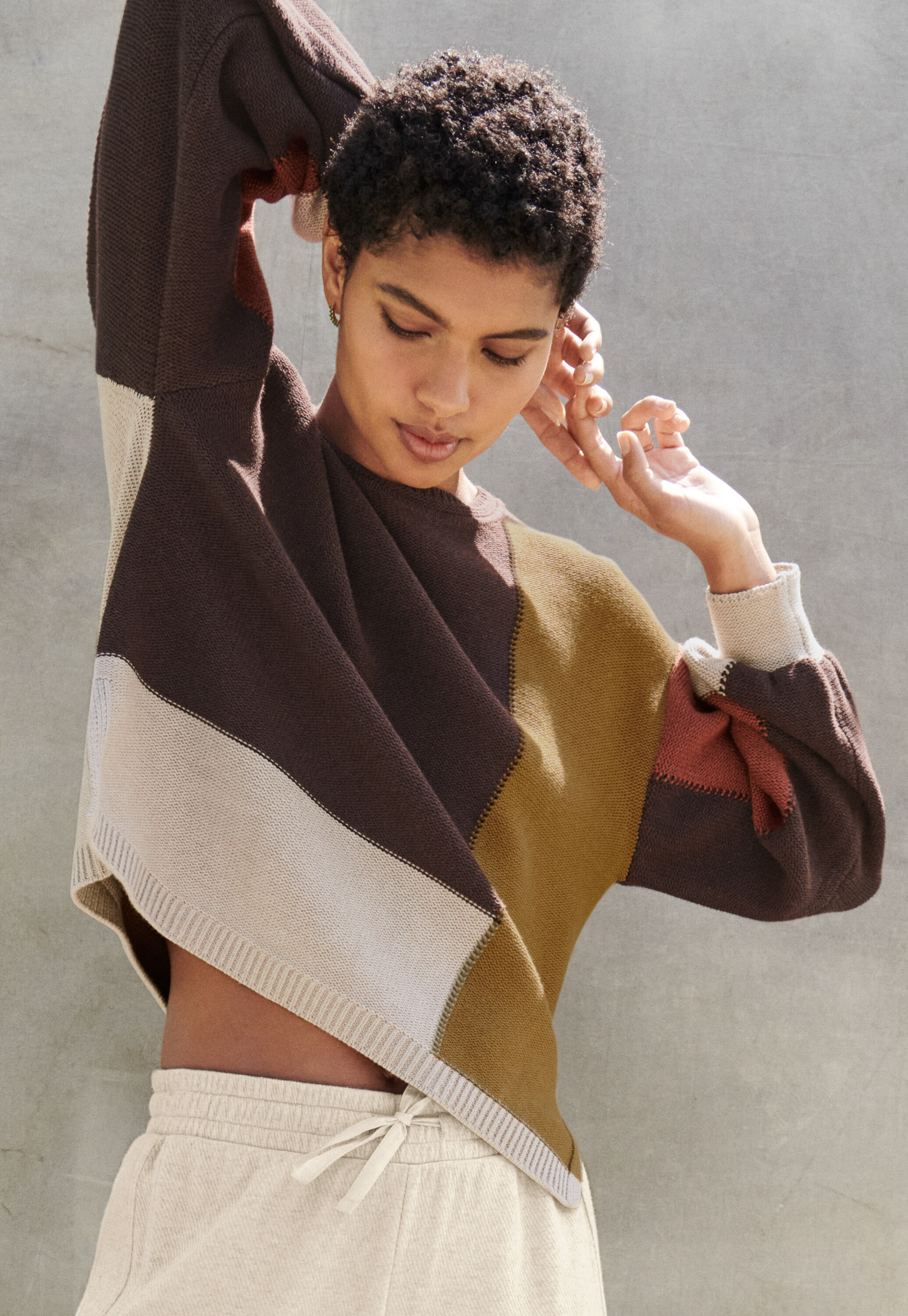 Intarsia sweater