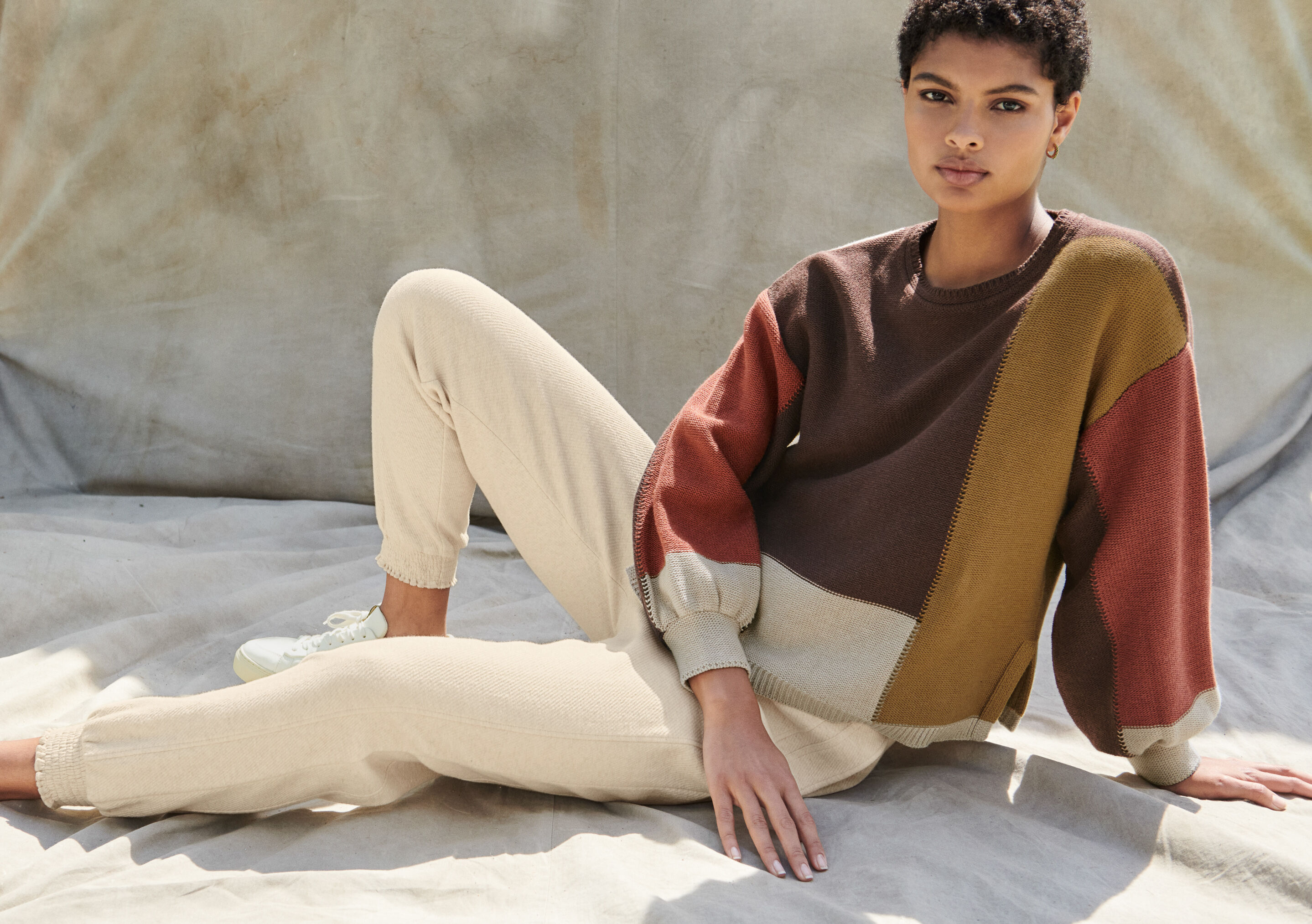 Intarsia sweater