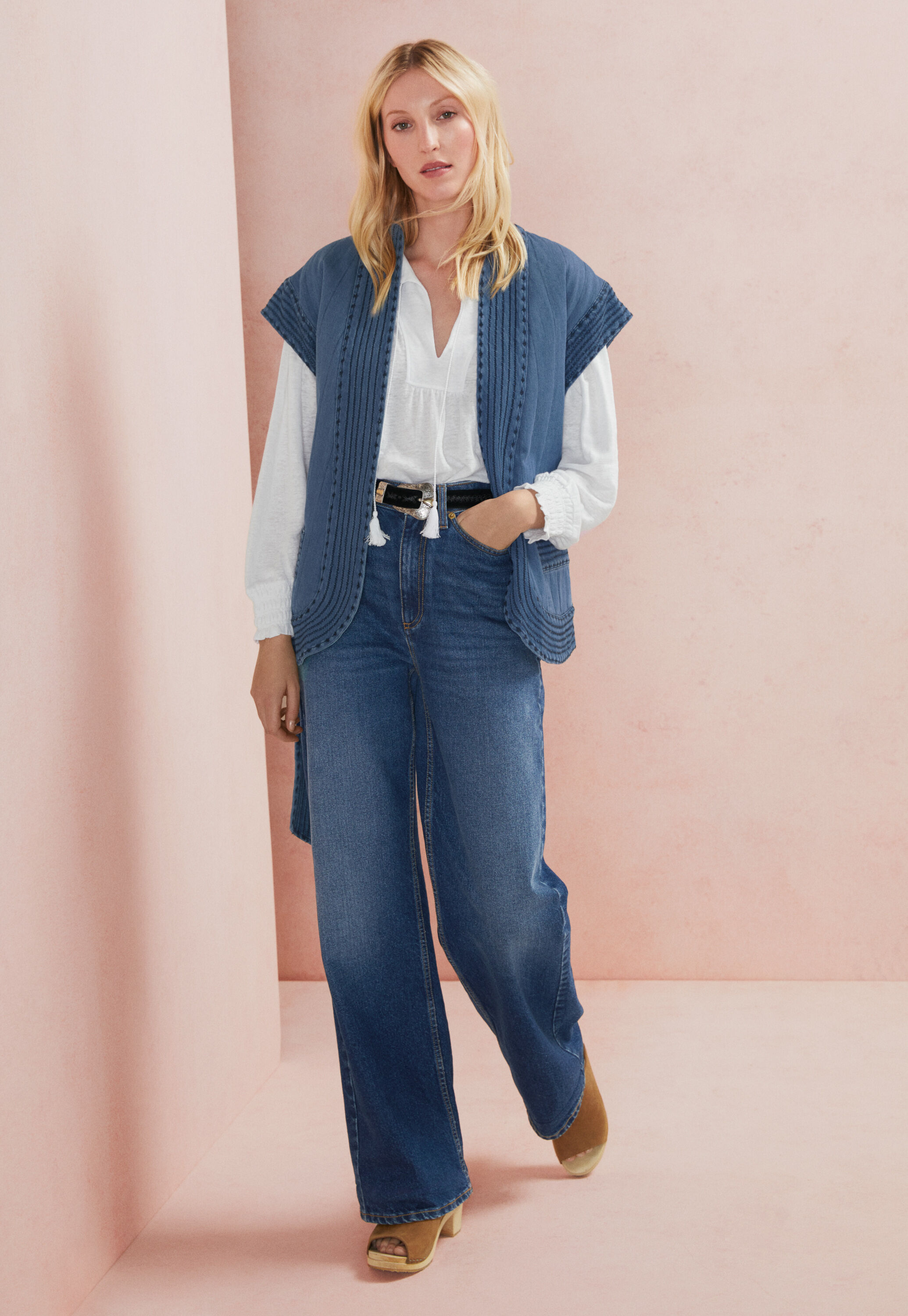 Quilted gilet