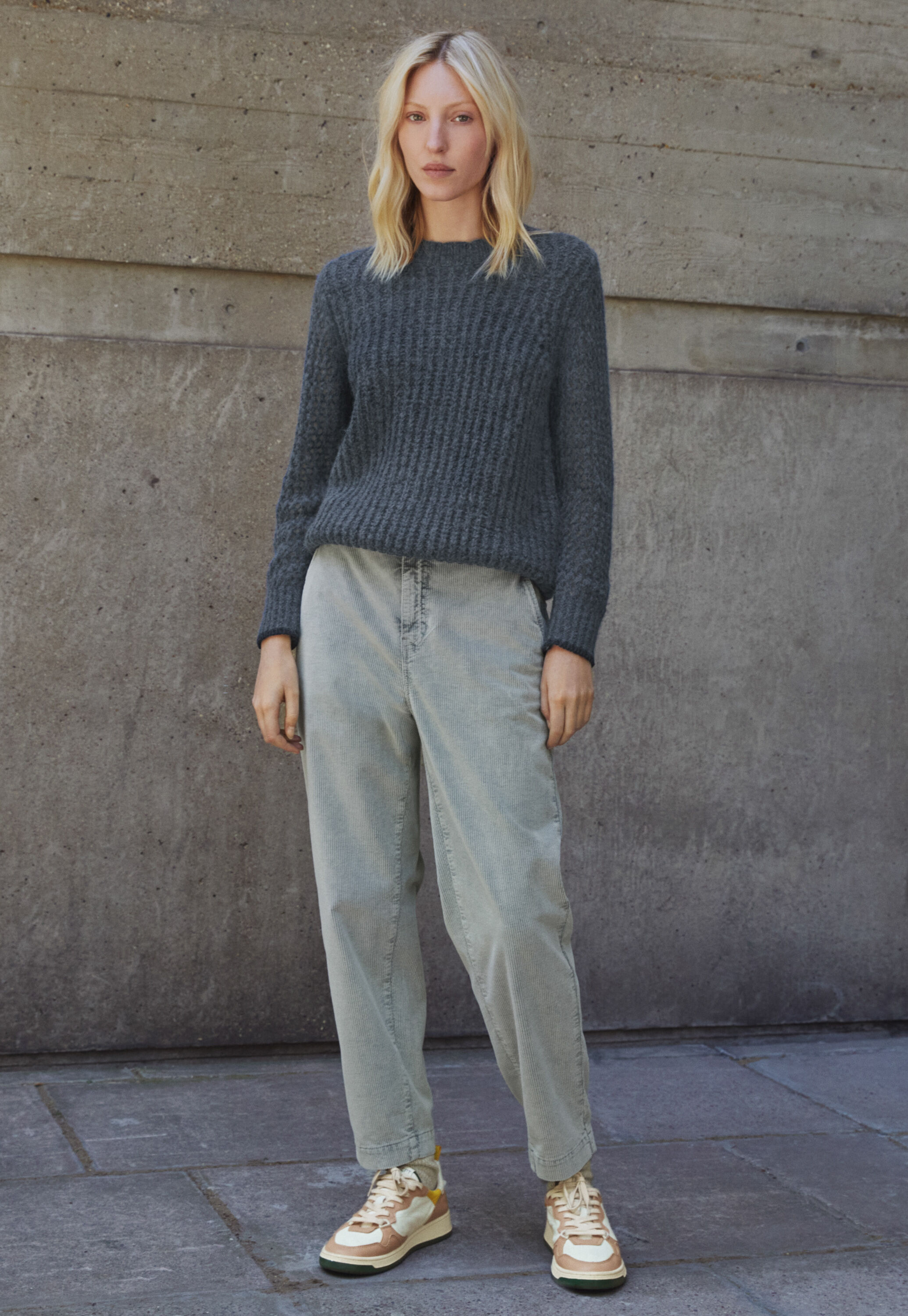 Tapered trousers