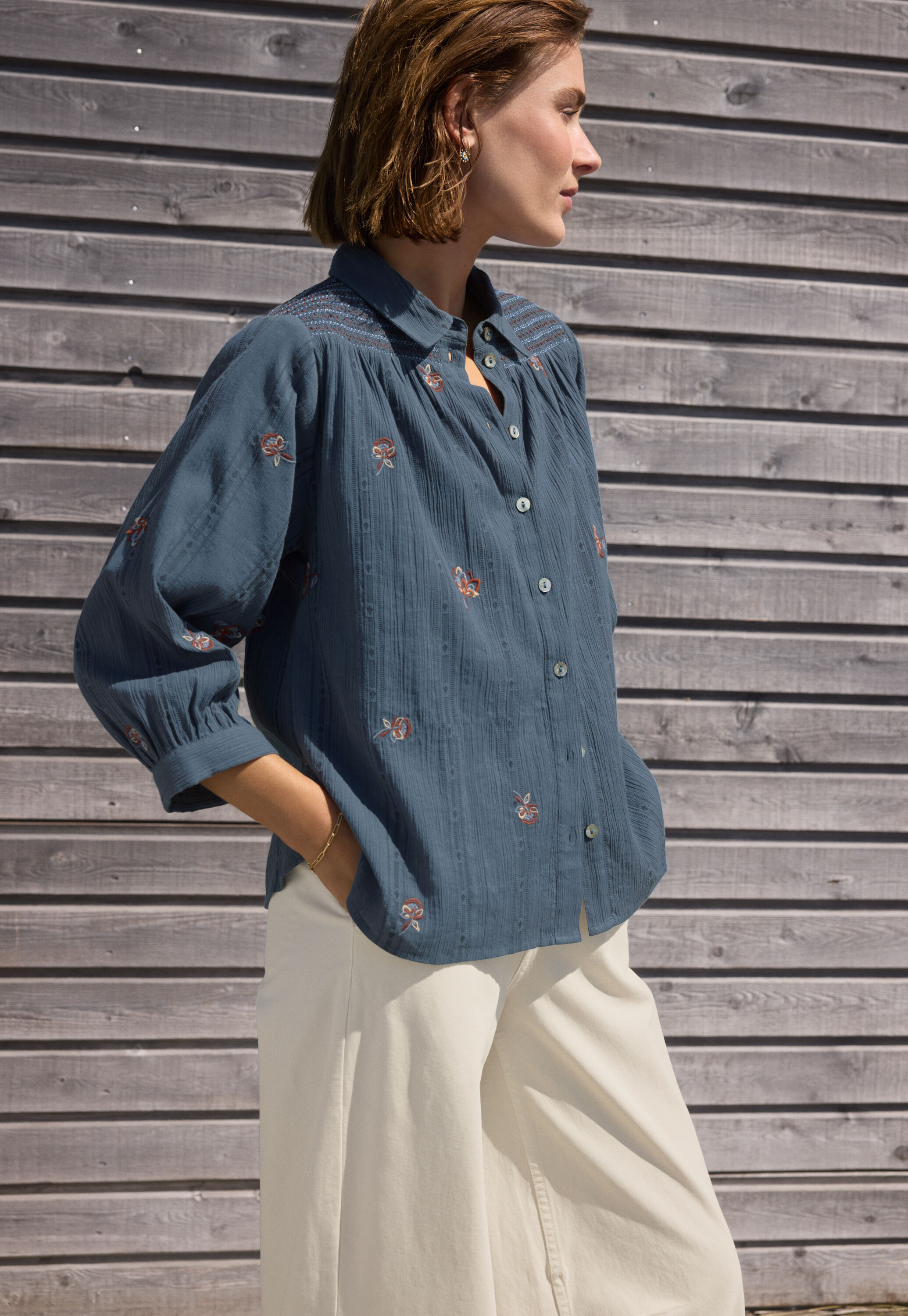 Embroidered blouse