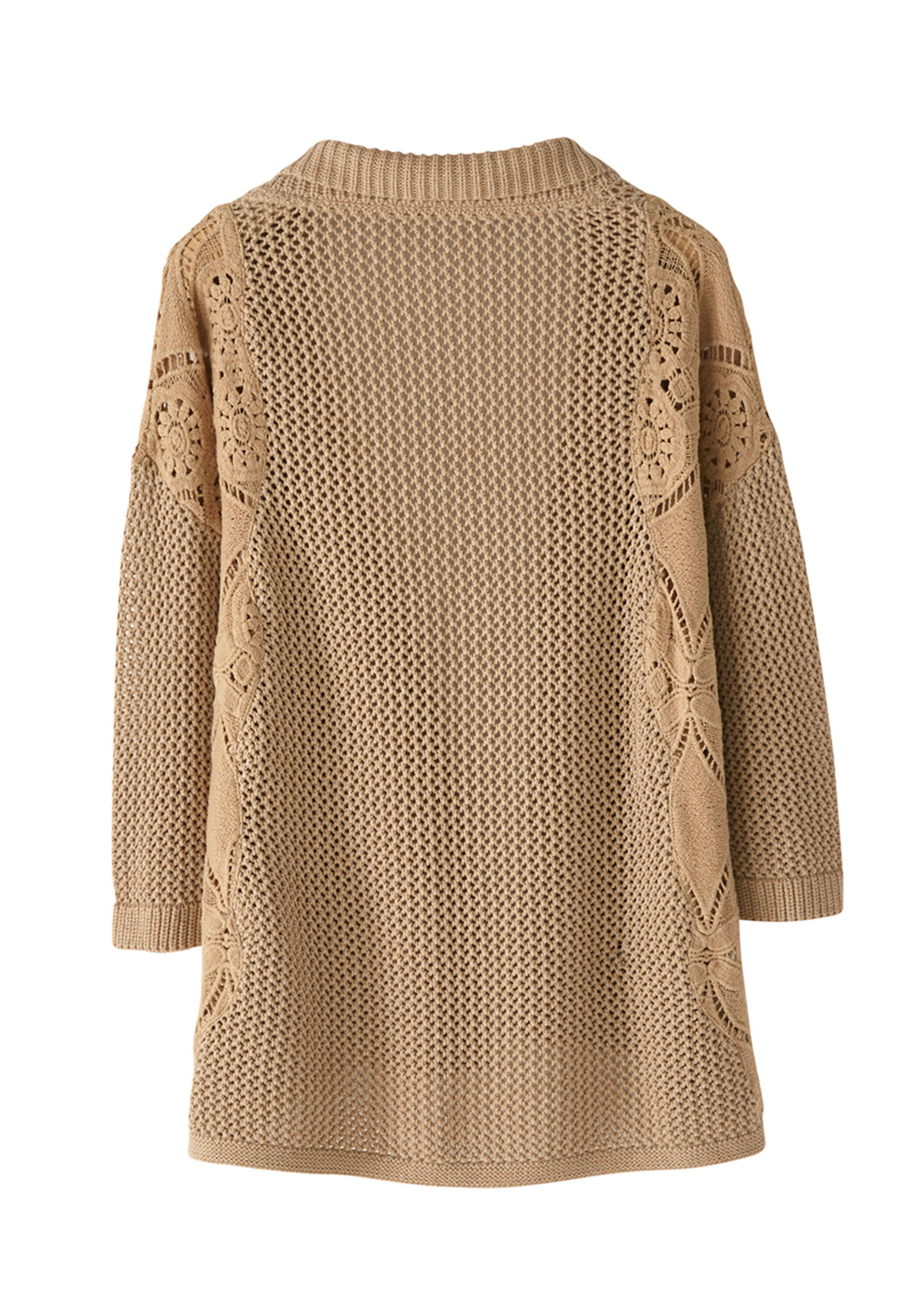 Lace-detail cardi