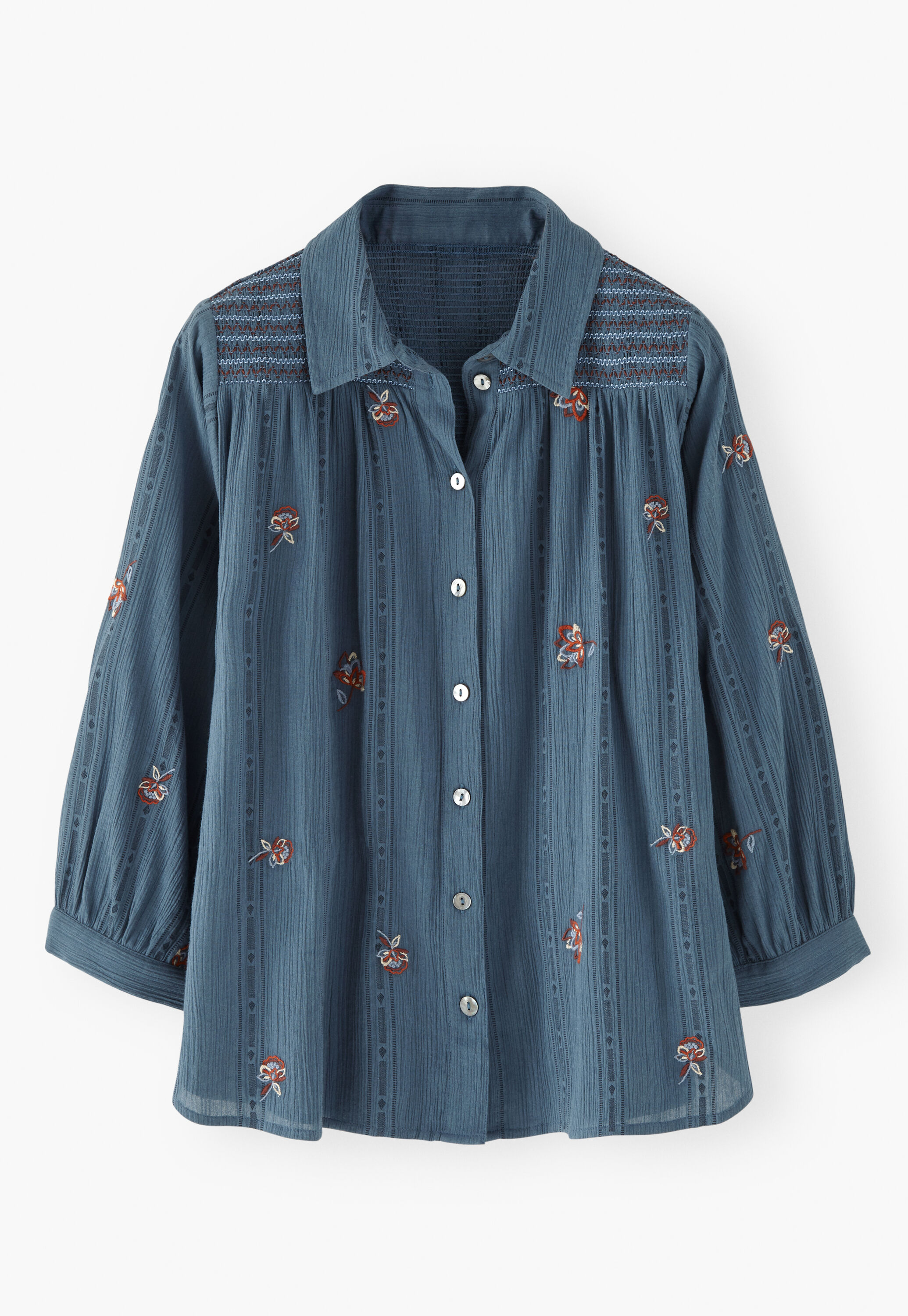 Embroidered blouse