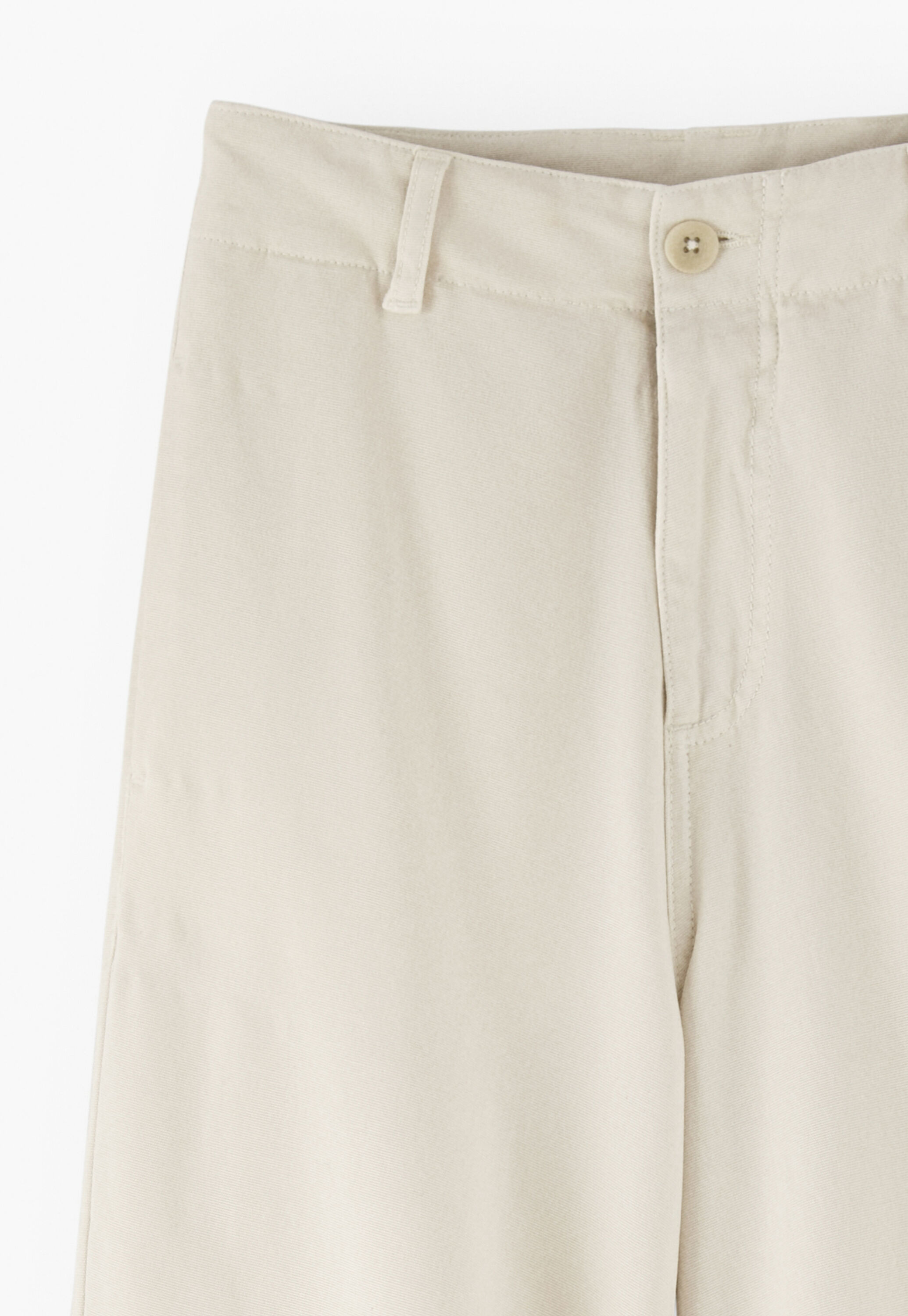 Adjustable-hem trousers