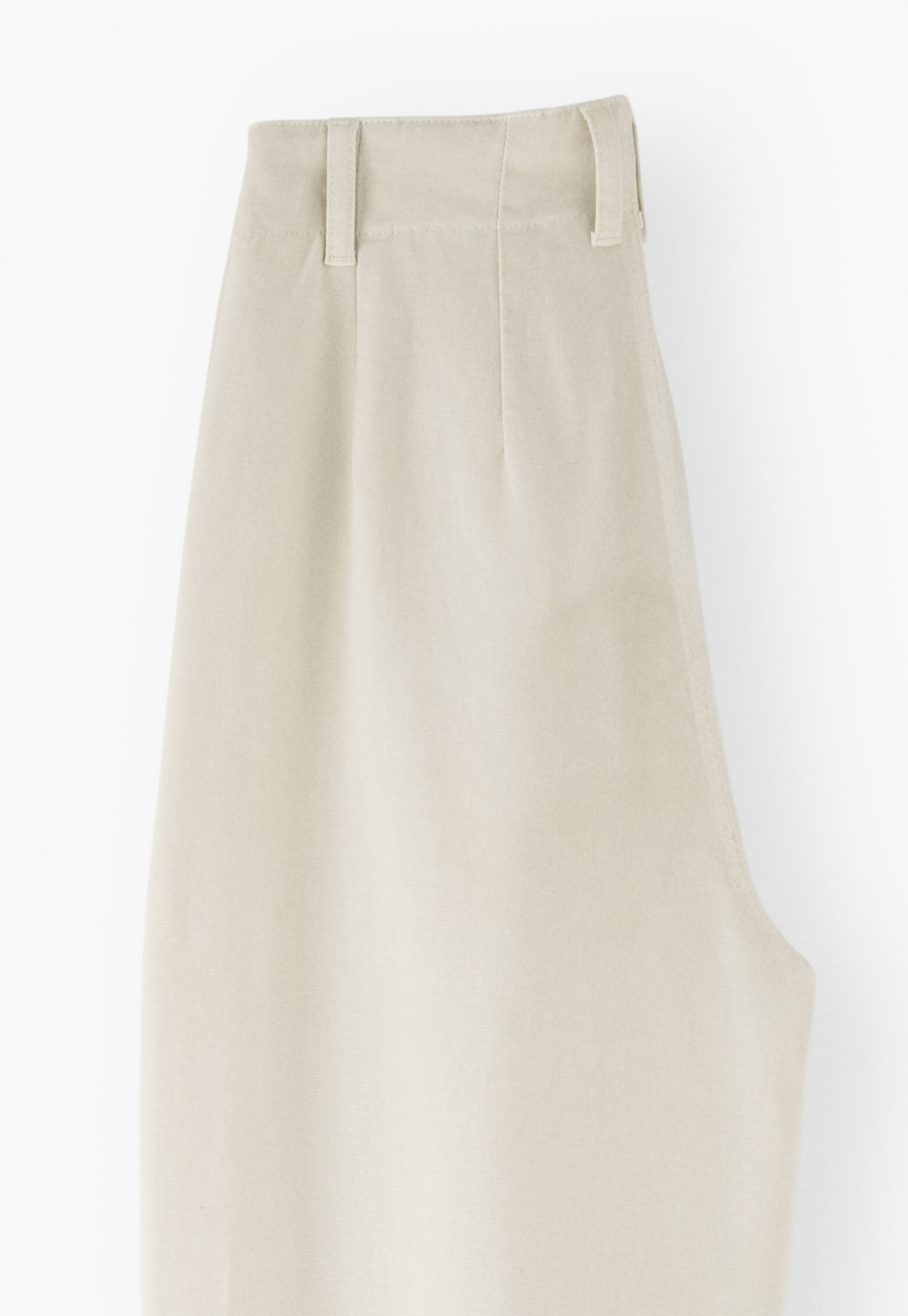 Adjustable-hem trousers