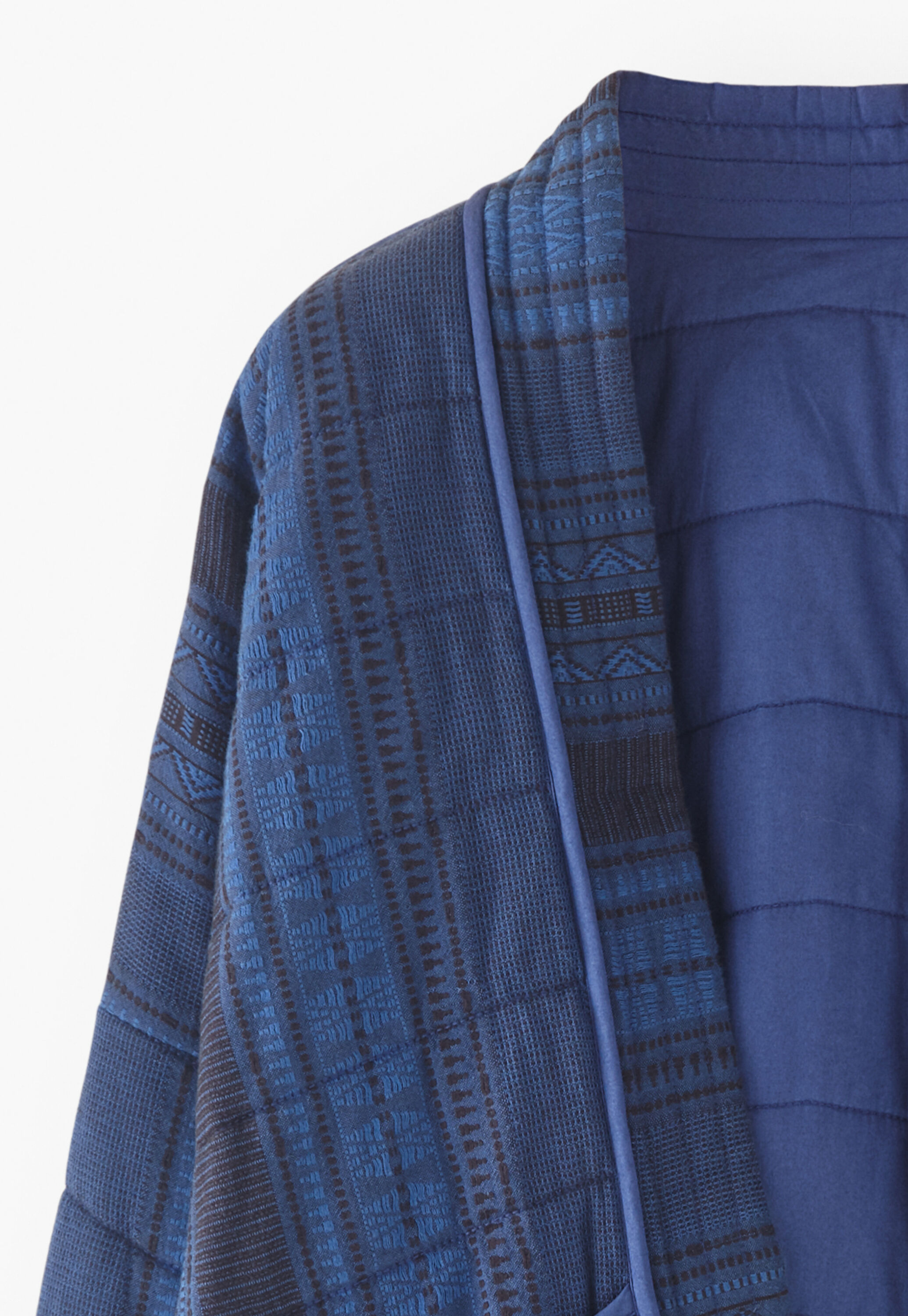 Striped jacquard jacket
