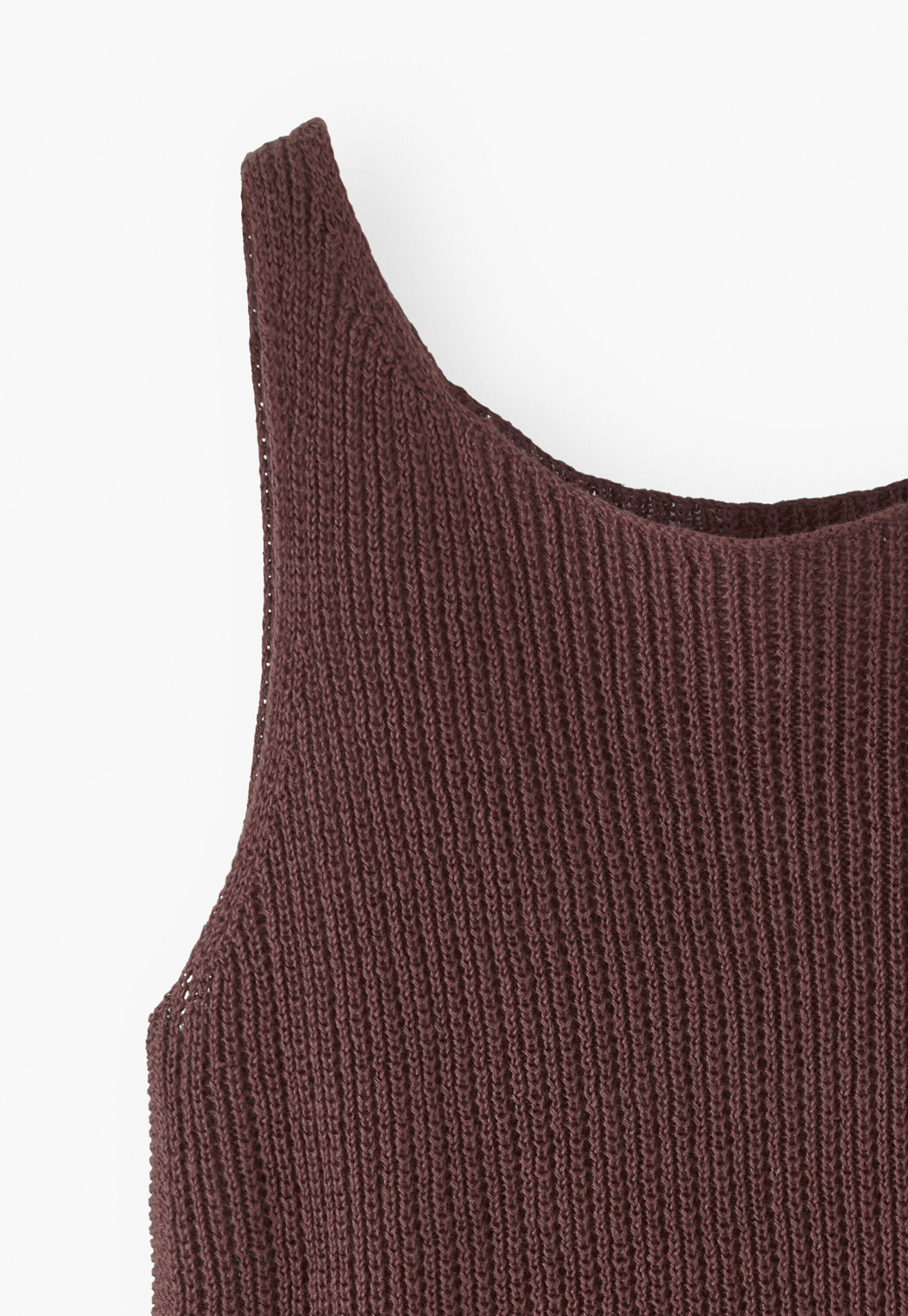 Rib-stitch knit