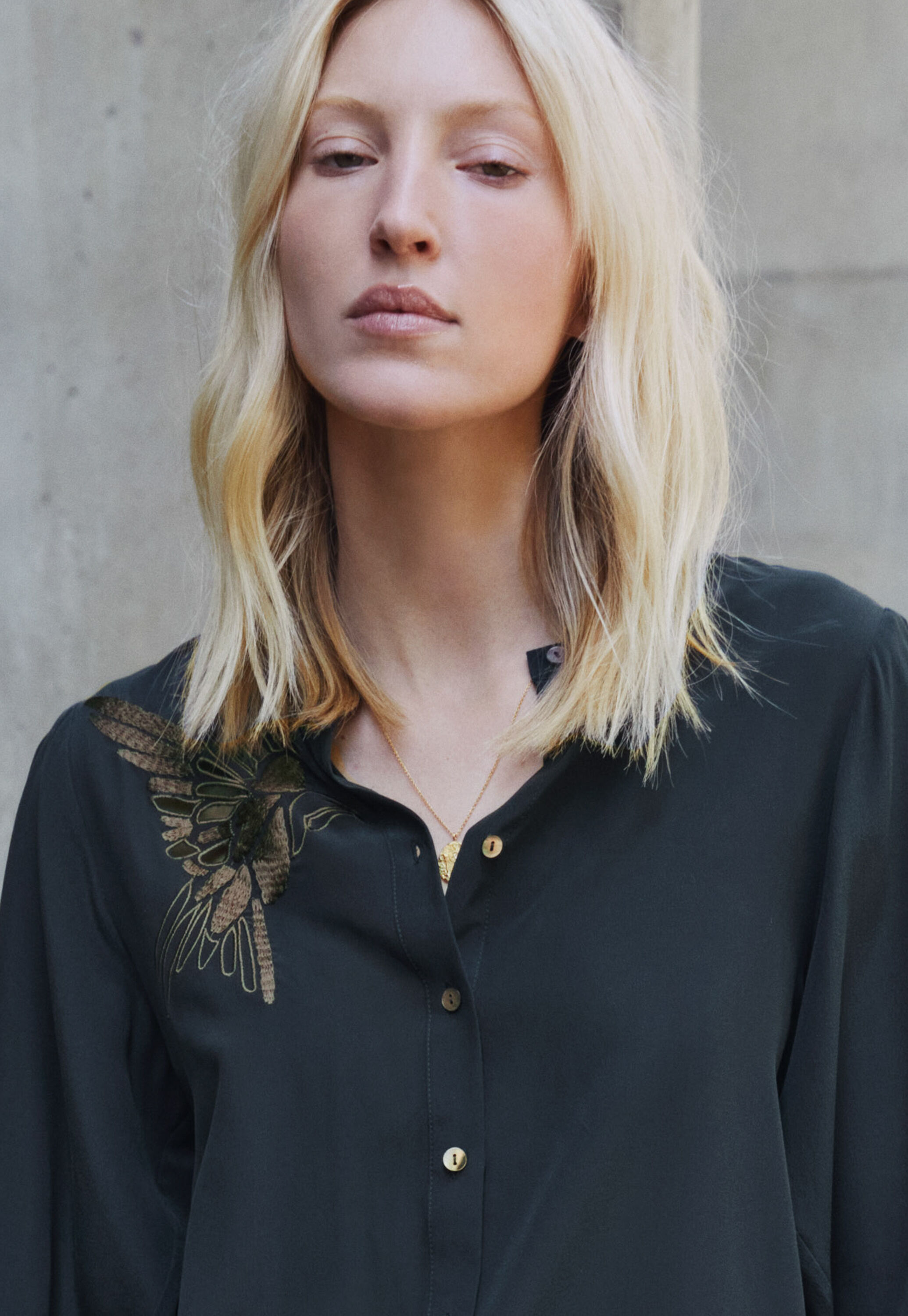 Embroidered shirt