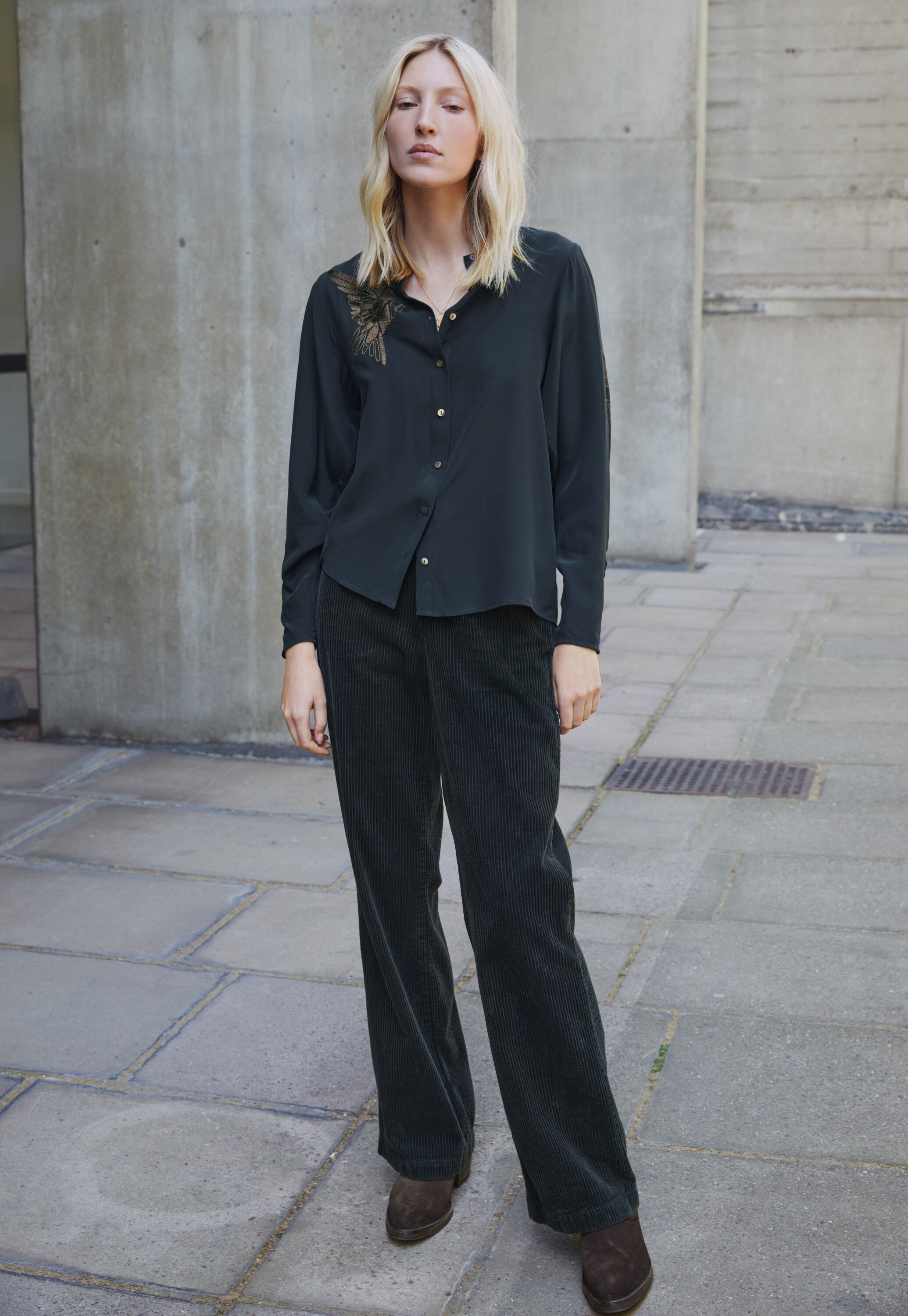 Embroidered shirt