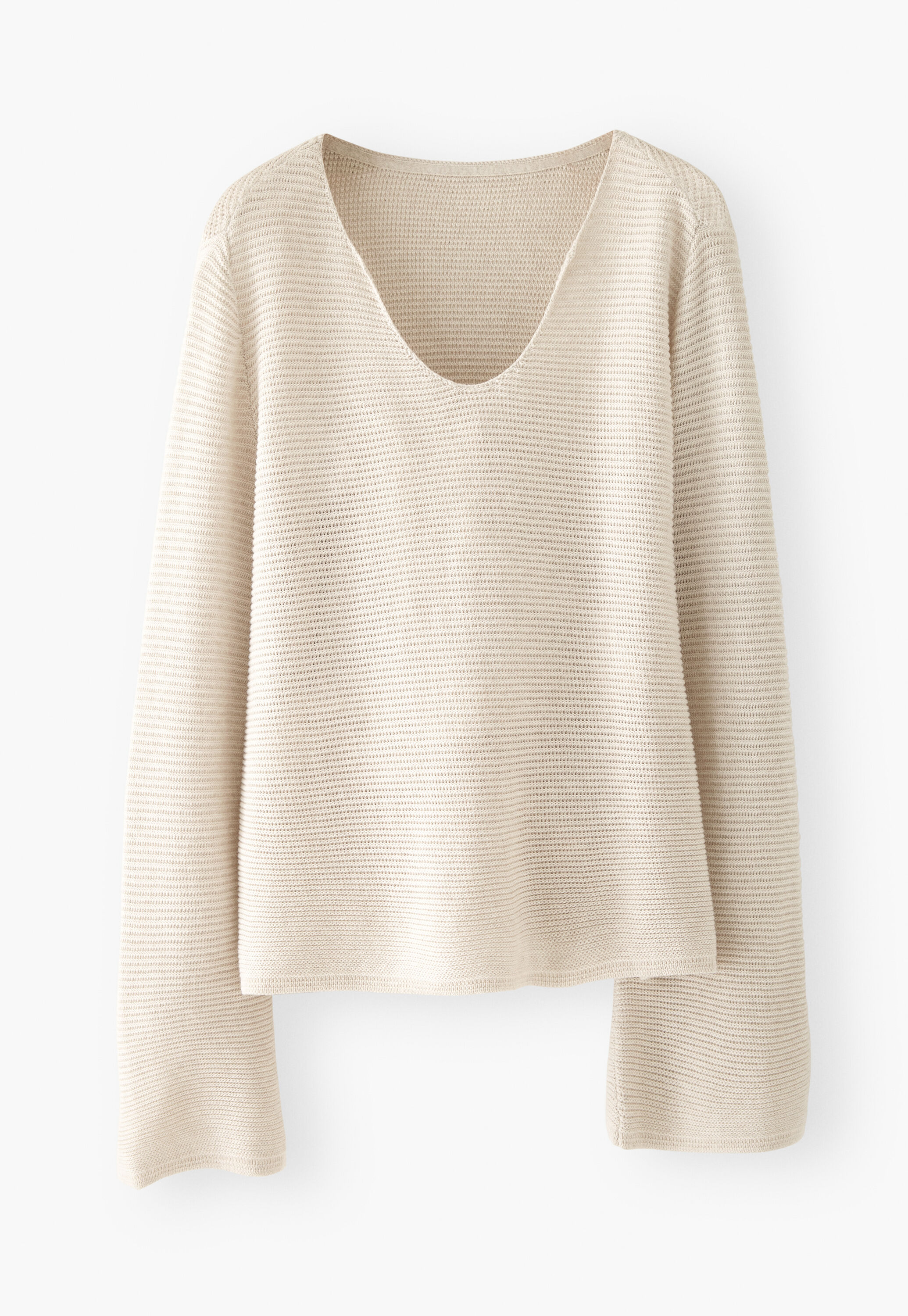 U-neck sweater