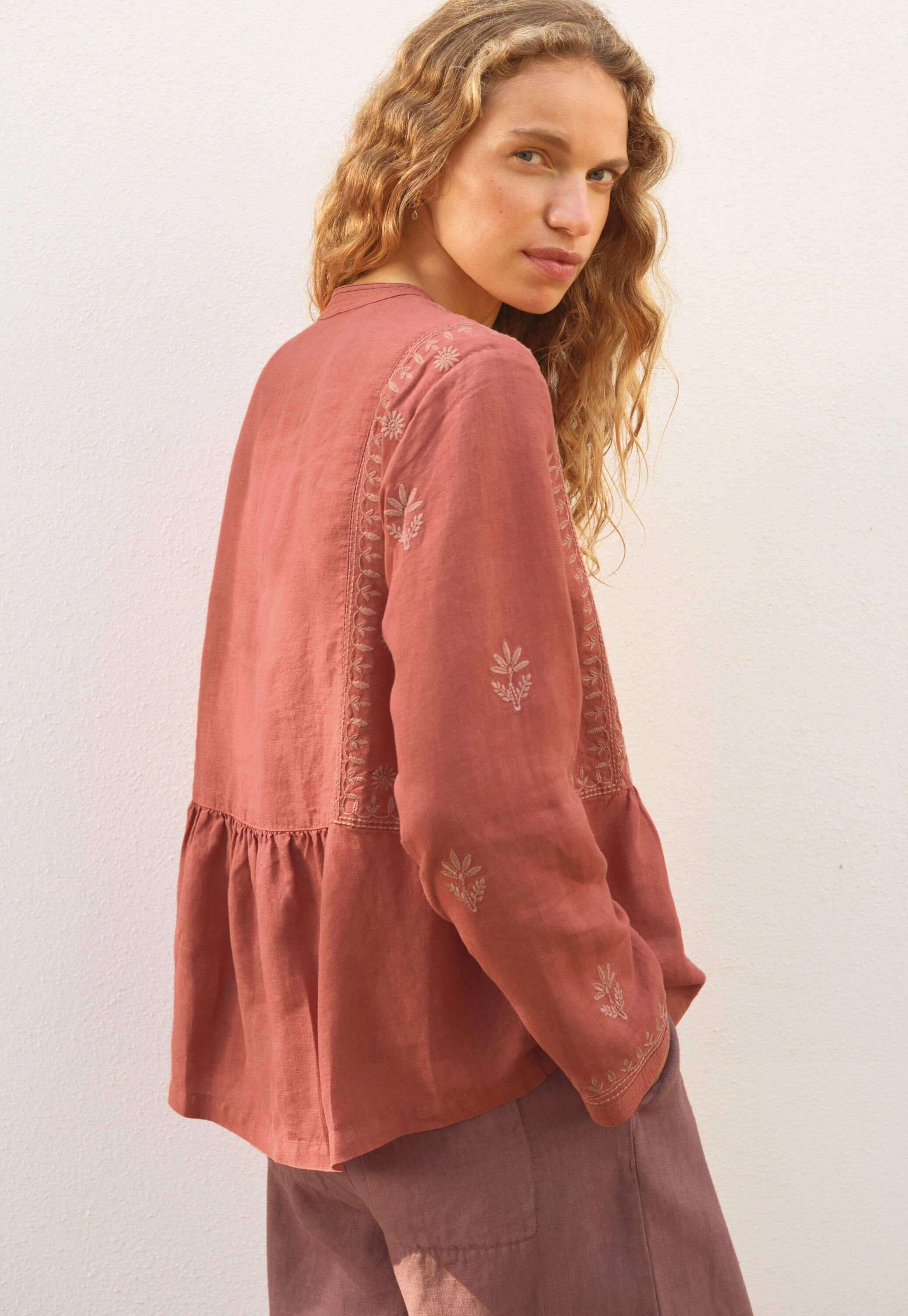 Embroidered blouse