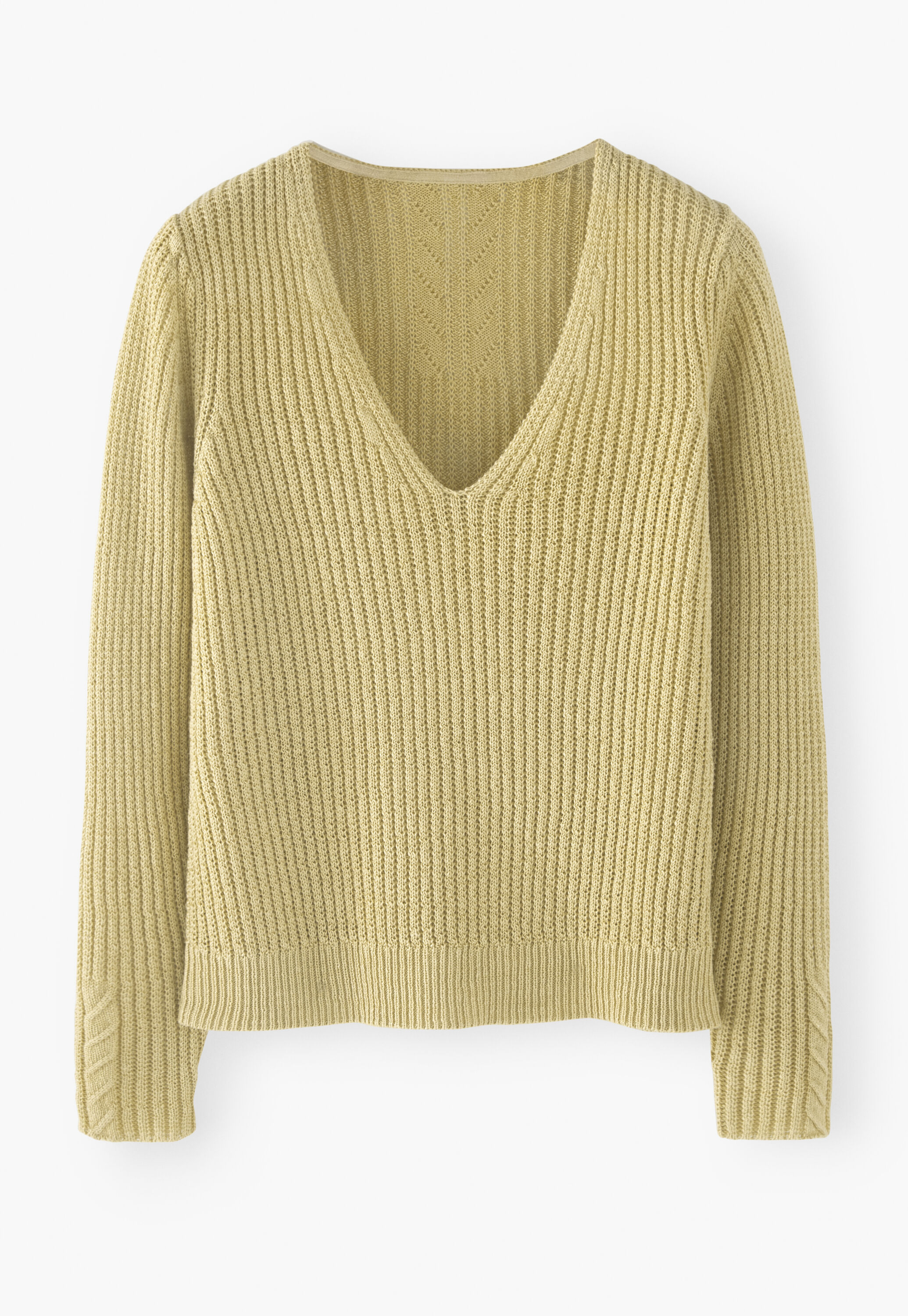 V-neck sweater