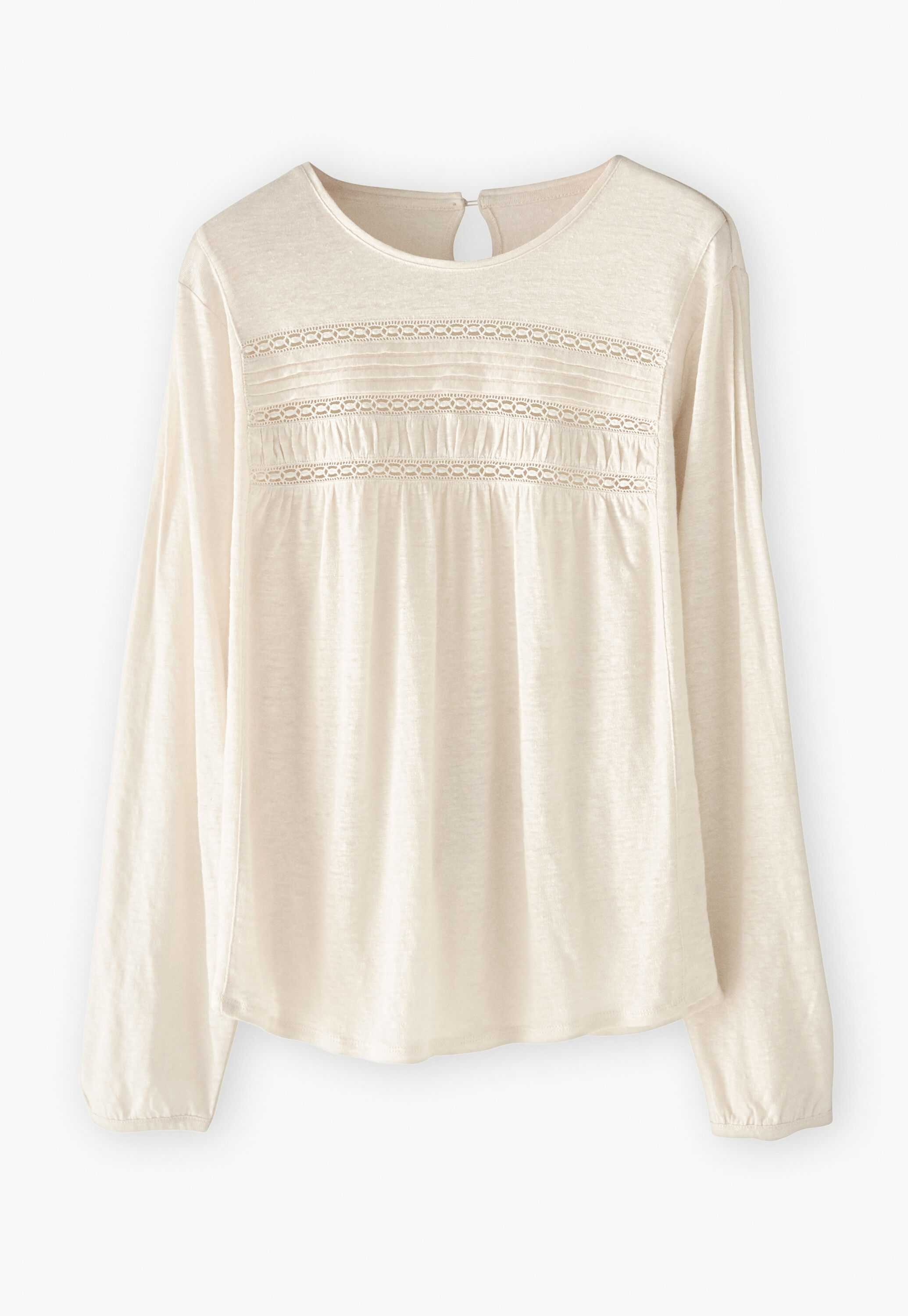 Lace-detail top