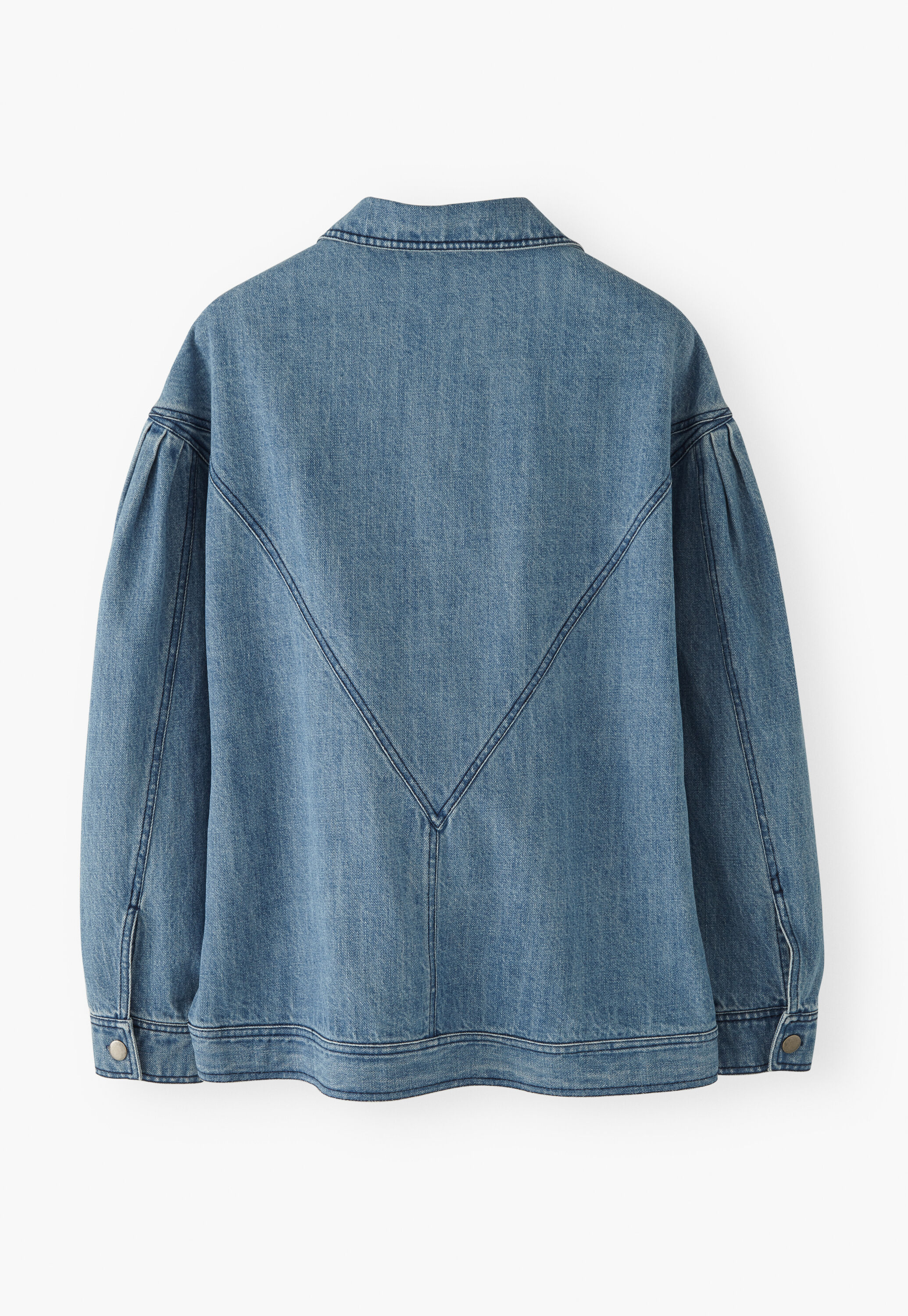 Oversized denim jacket