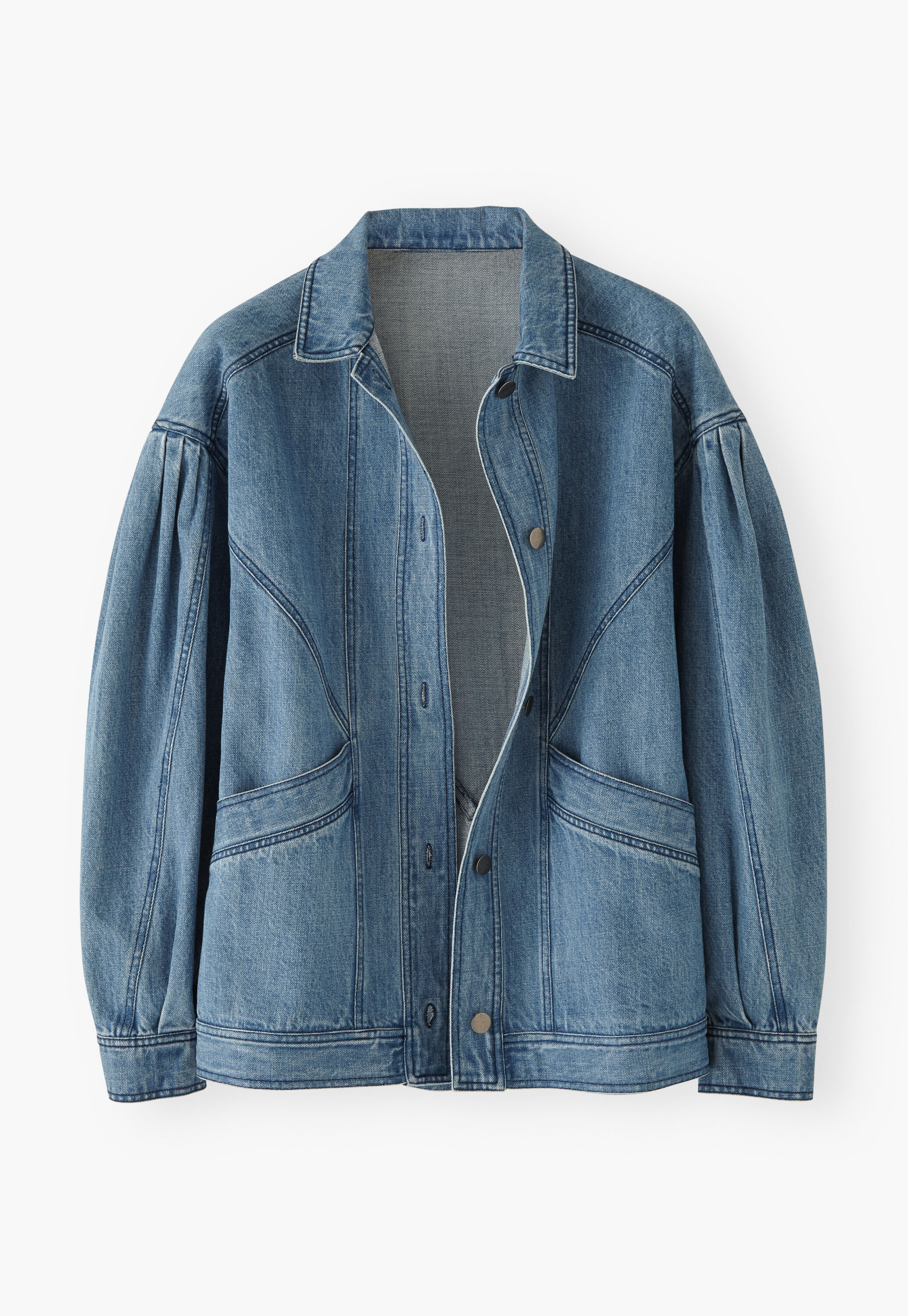 Oversized denim jacket