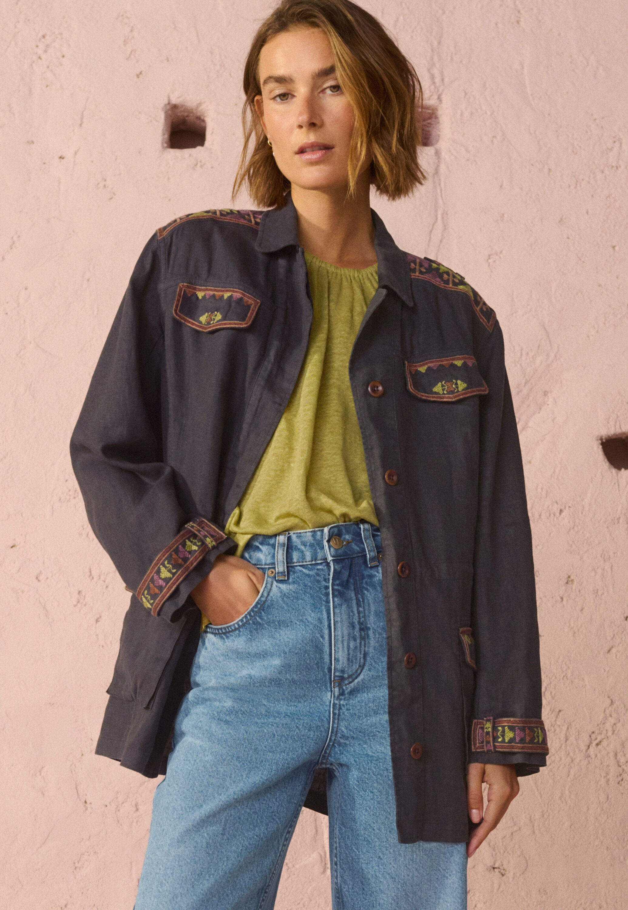 Embroidered jacket