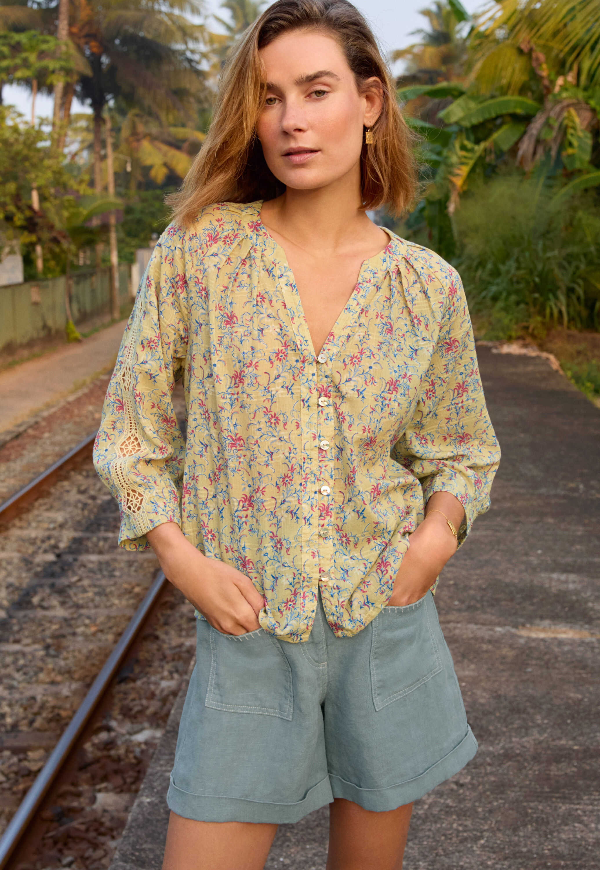 Printed blouse