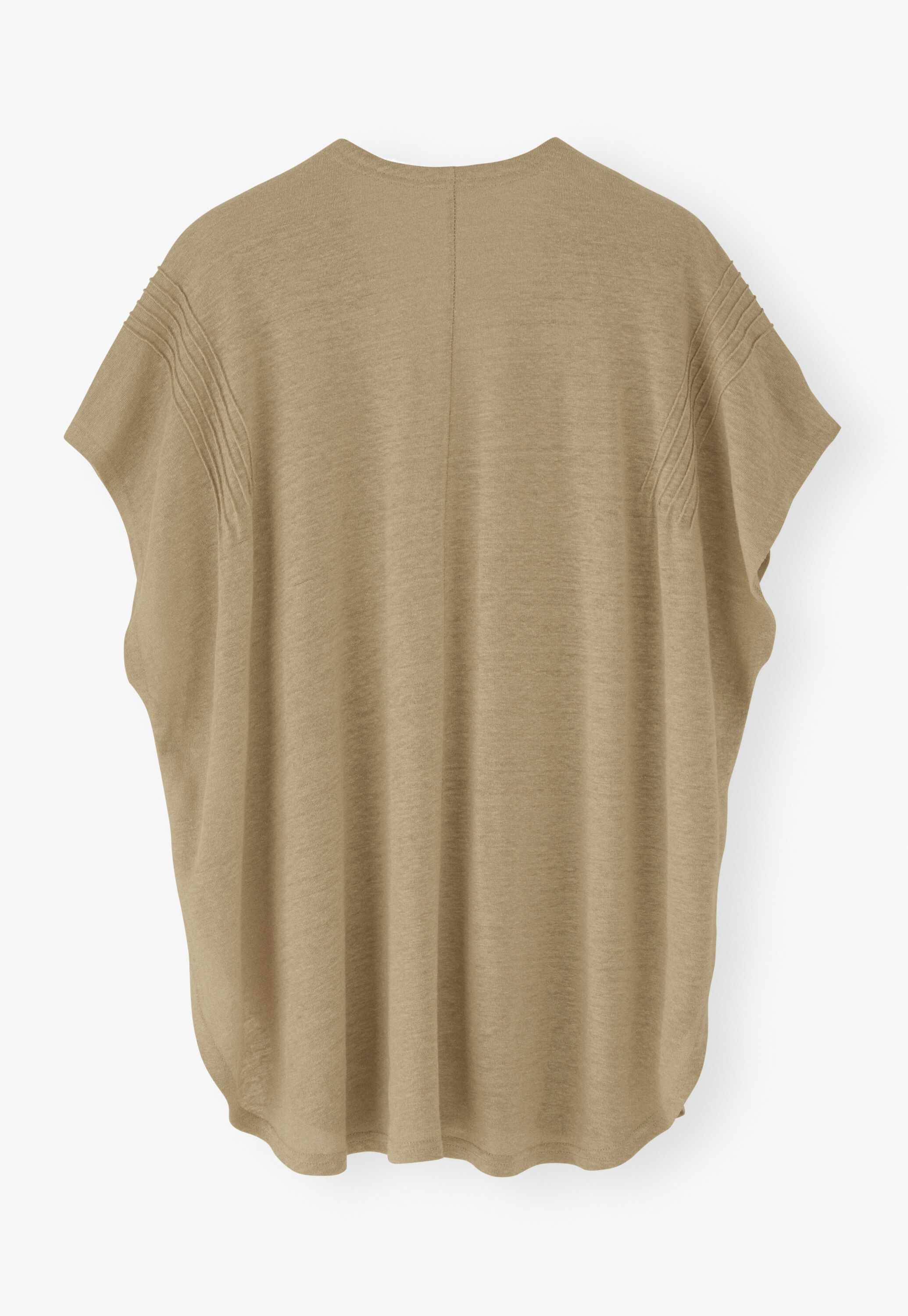 Pintuck kaftan cardigan