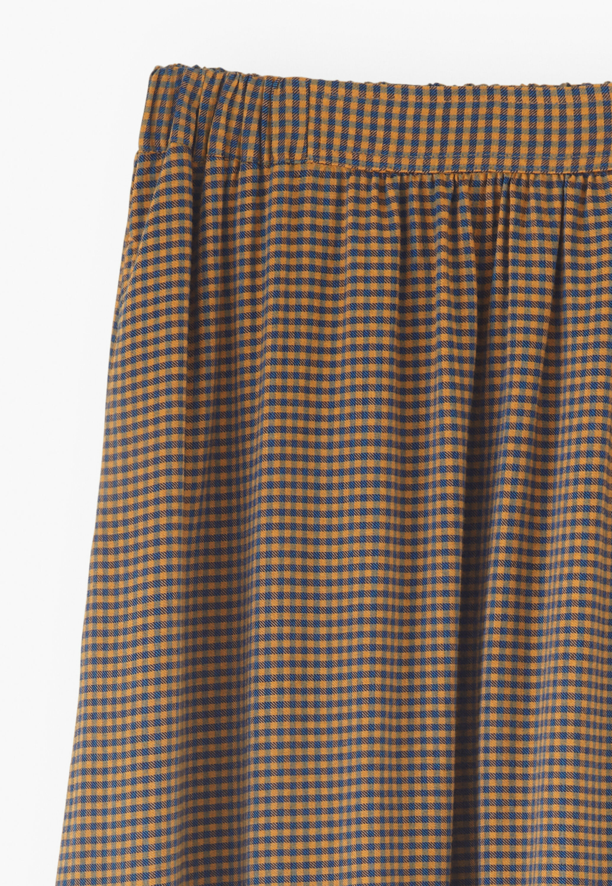Gingham skirt