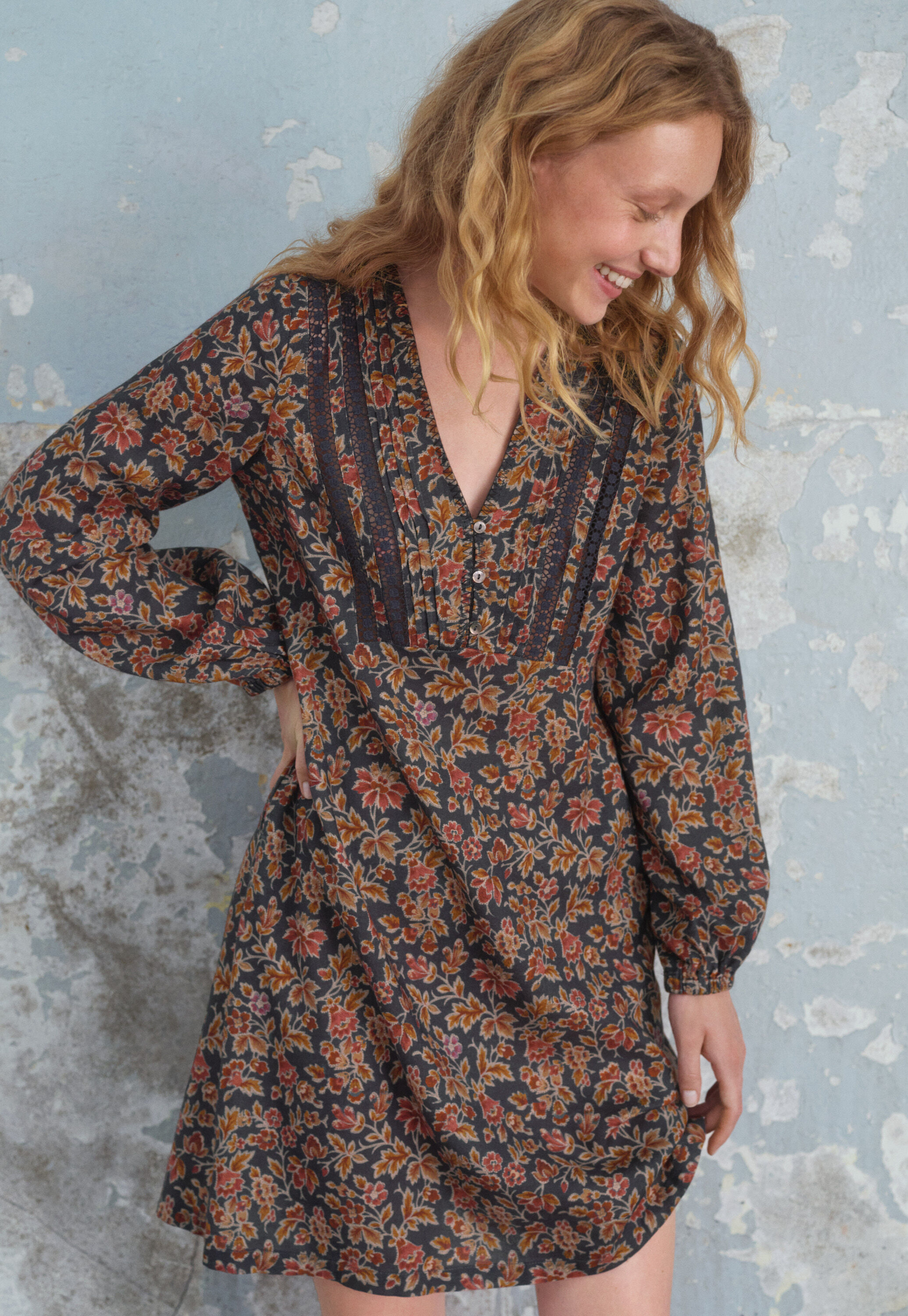 Printed dress
