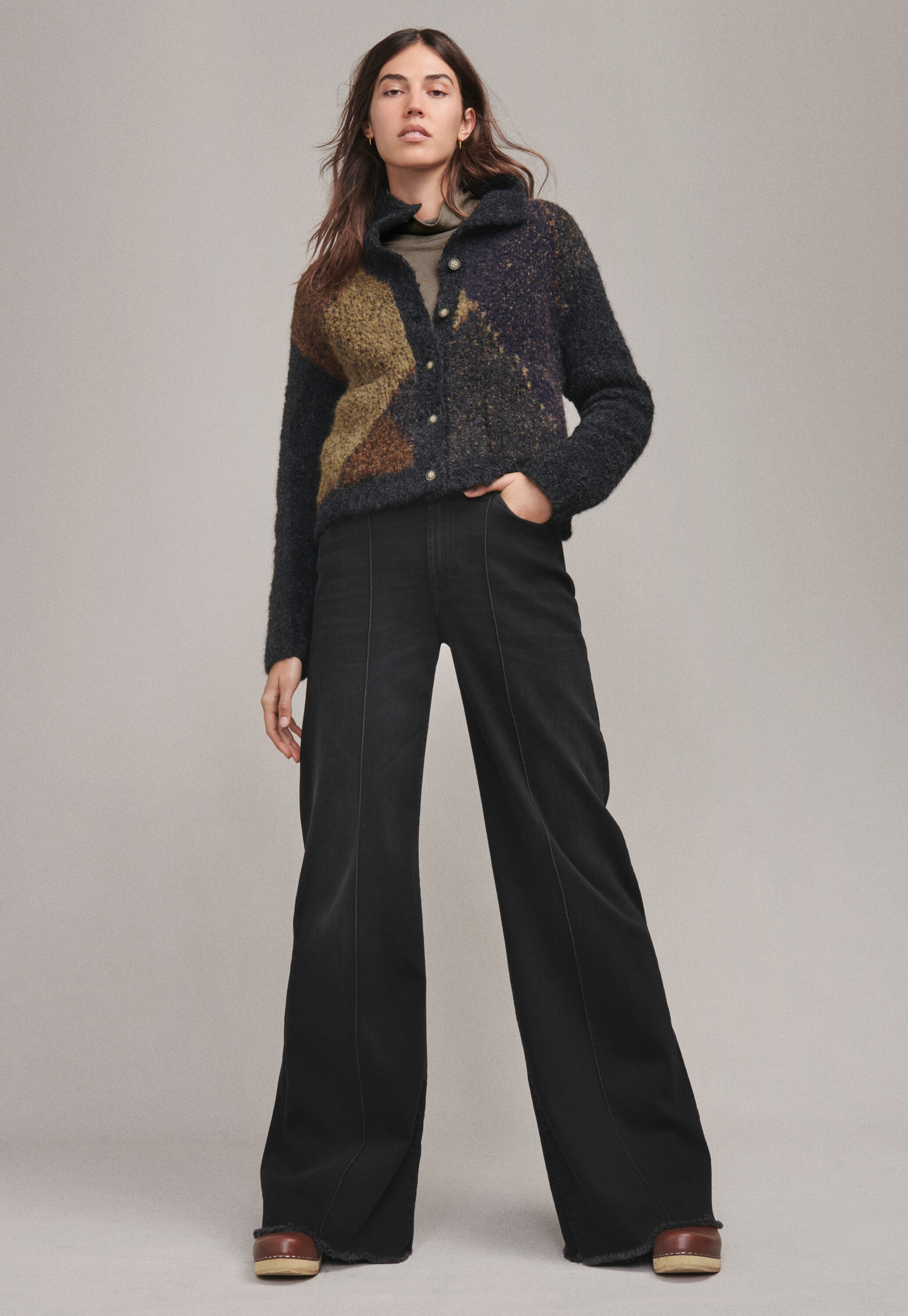 Flared jeans