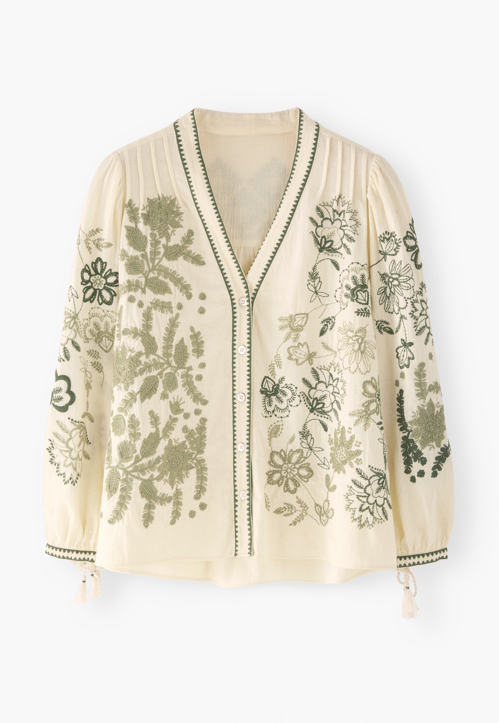 Embroidered blouse