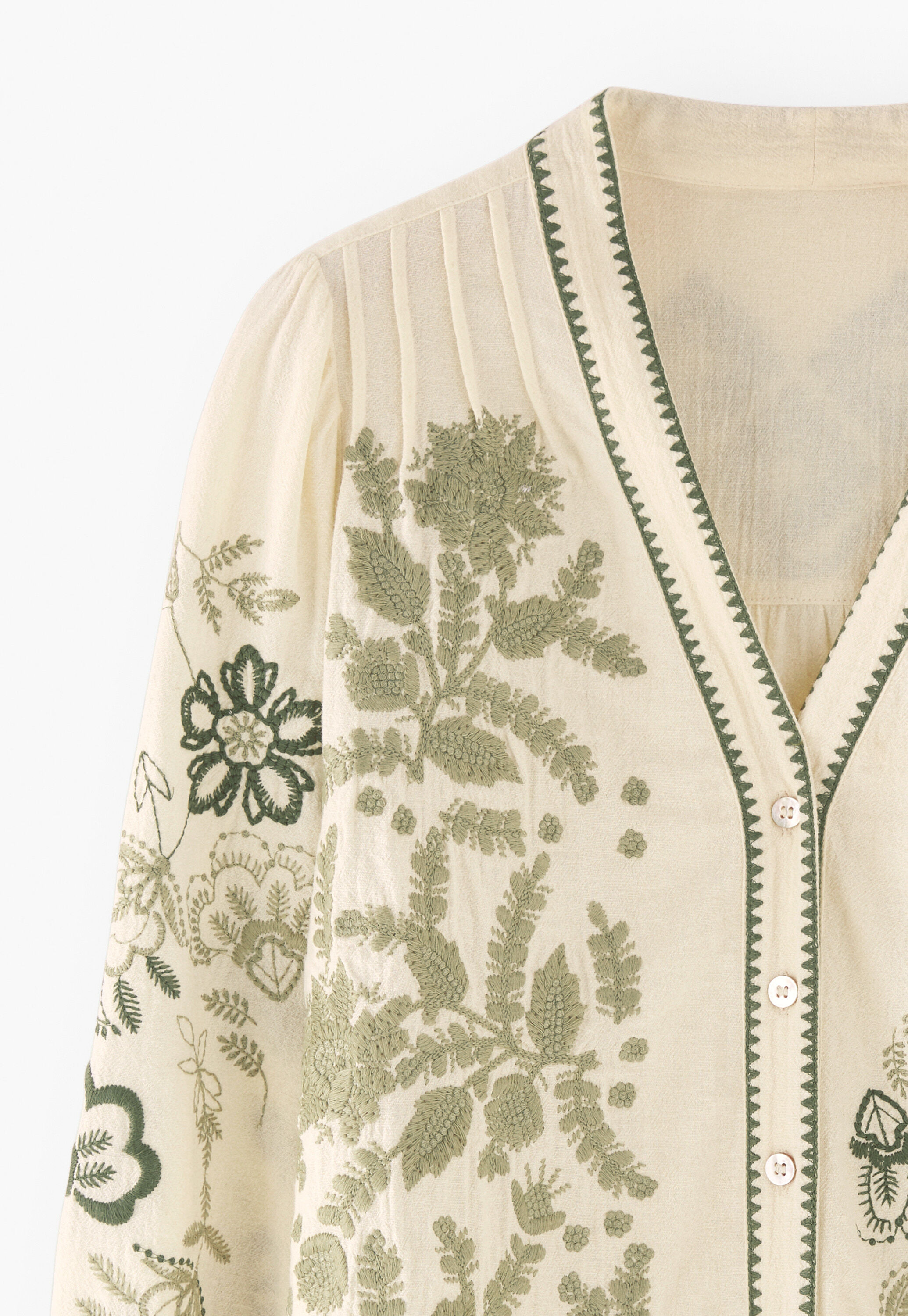 Embroidered blouse