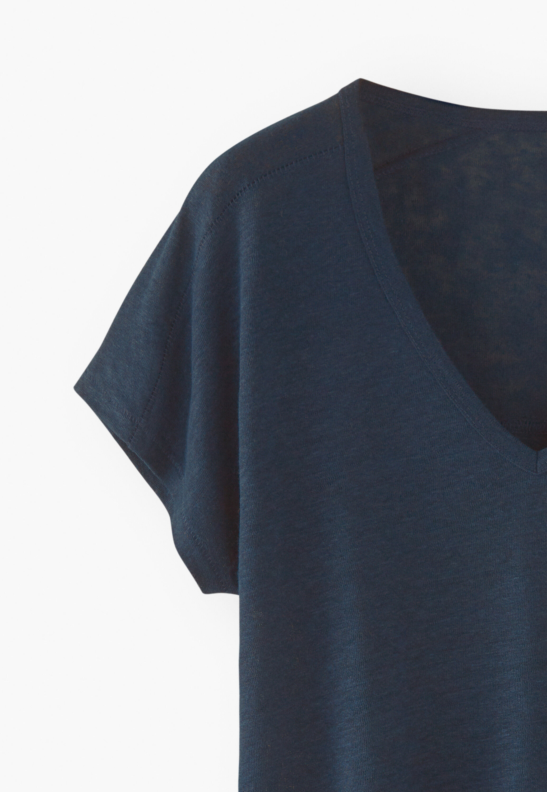 V-neck jersey T-shirt