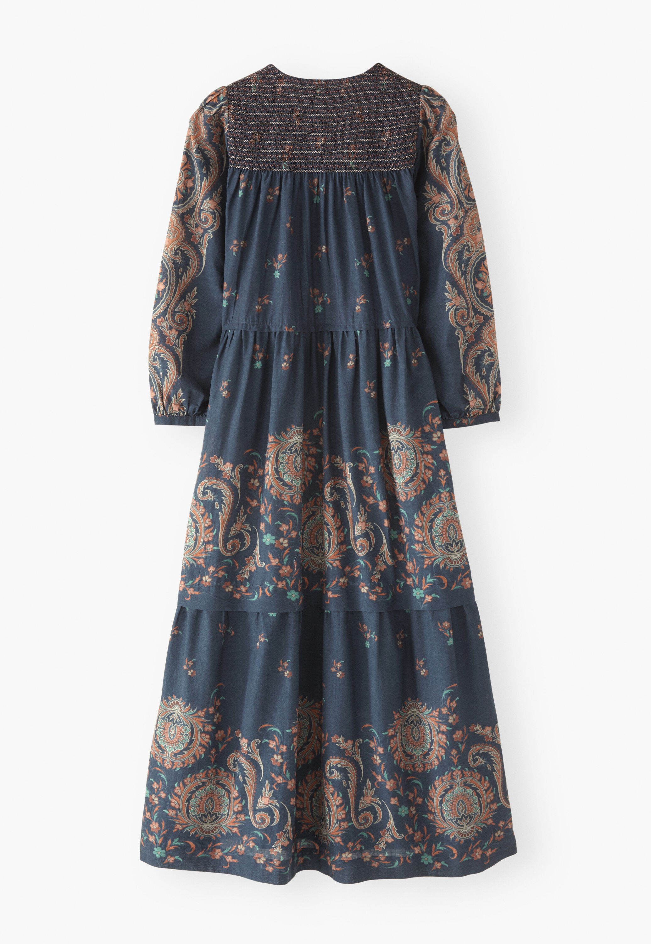 Placement-print dress